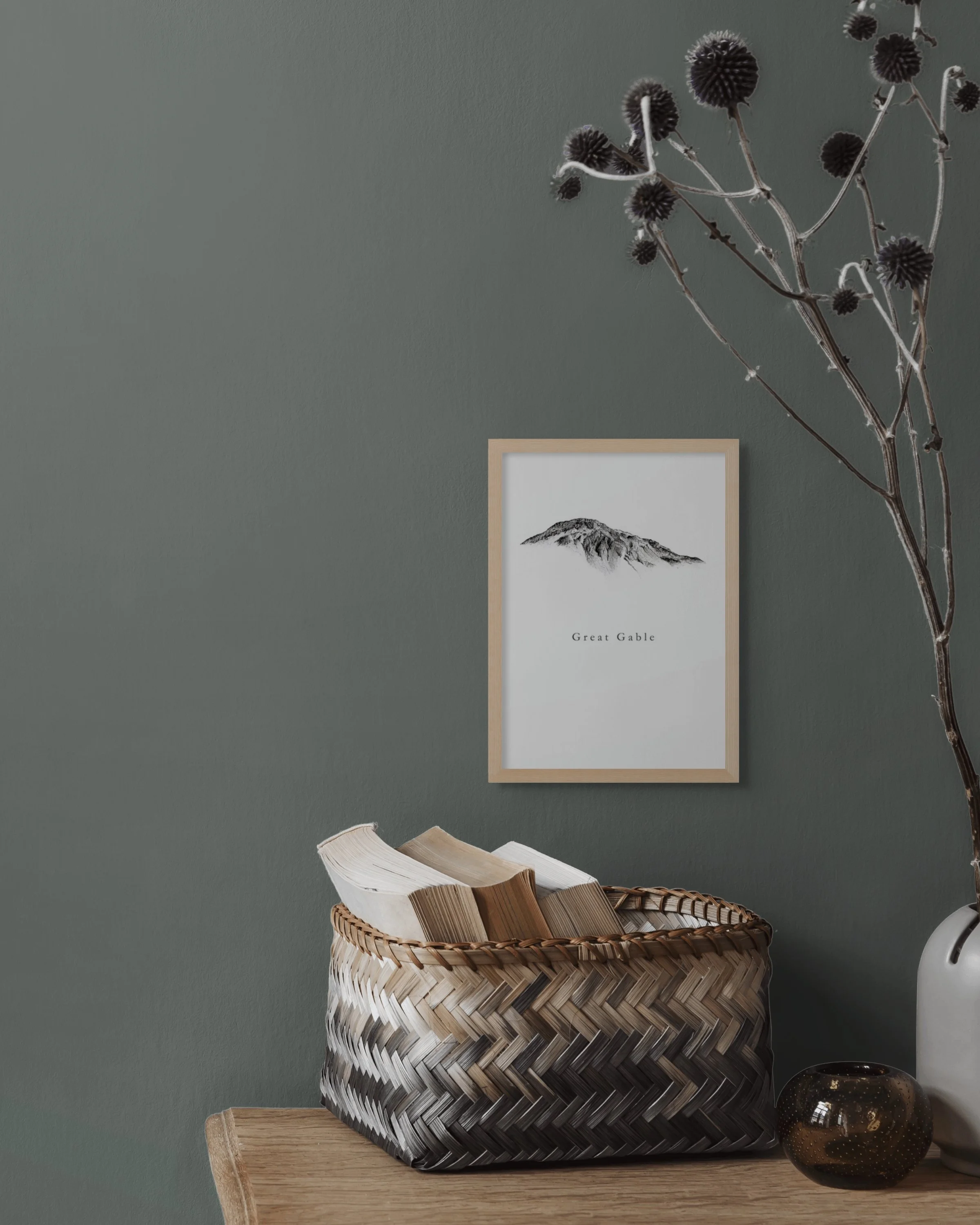 Lake District Great Gable Print