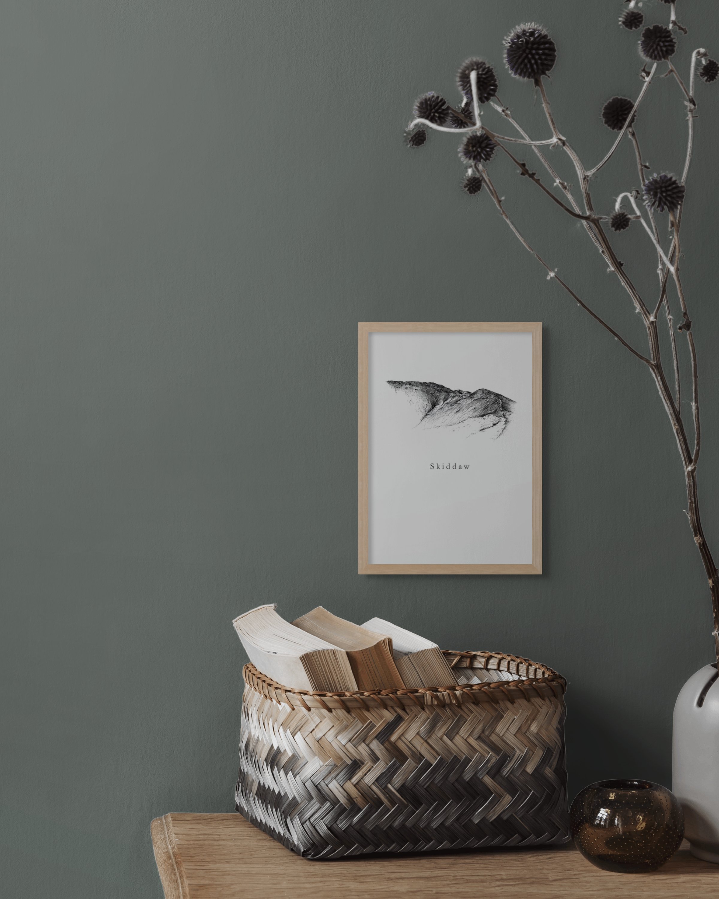 Lake District Skiddaw Print