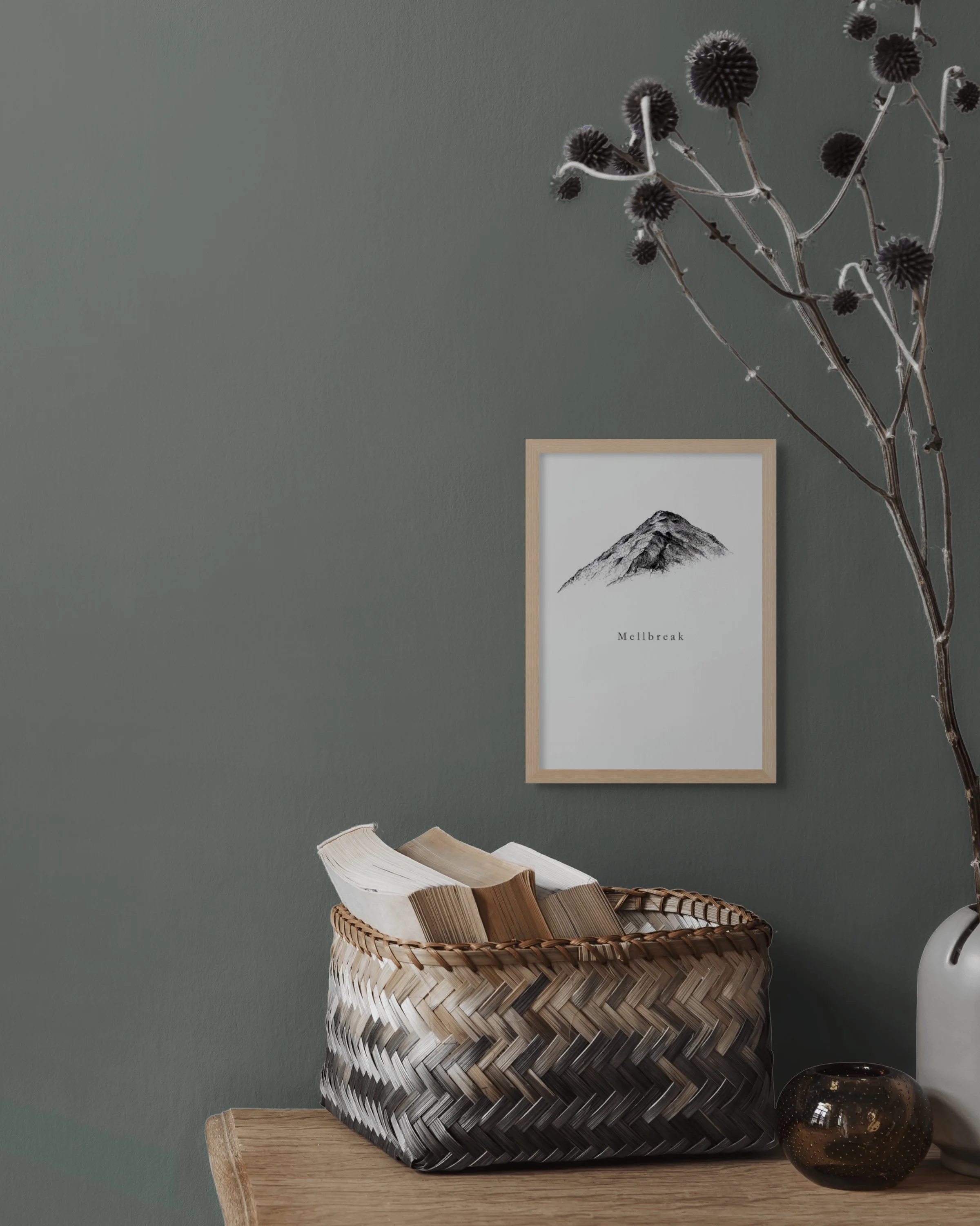 Lake District Mellbreak Print