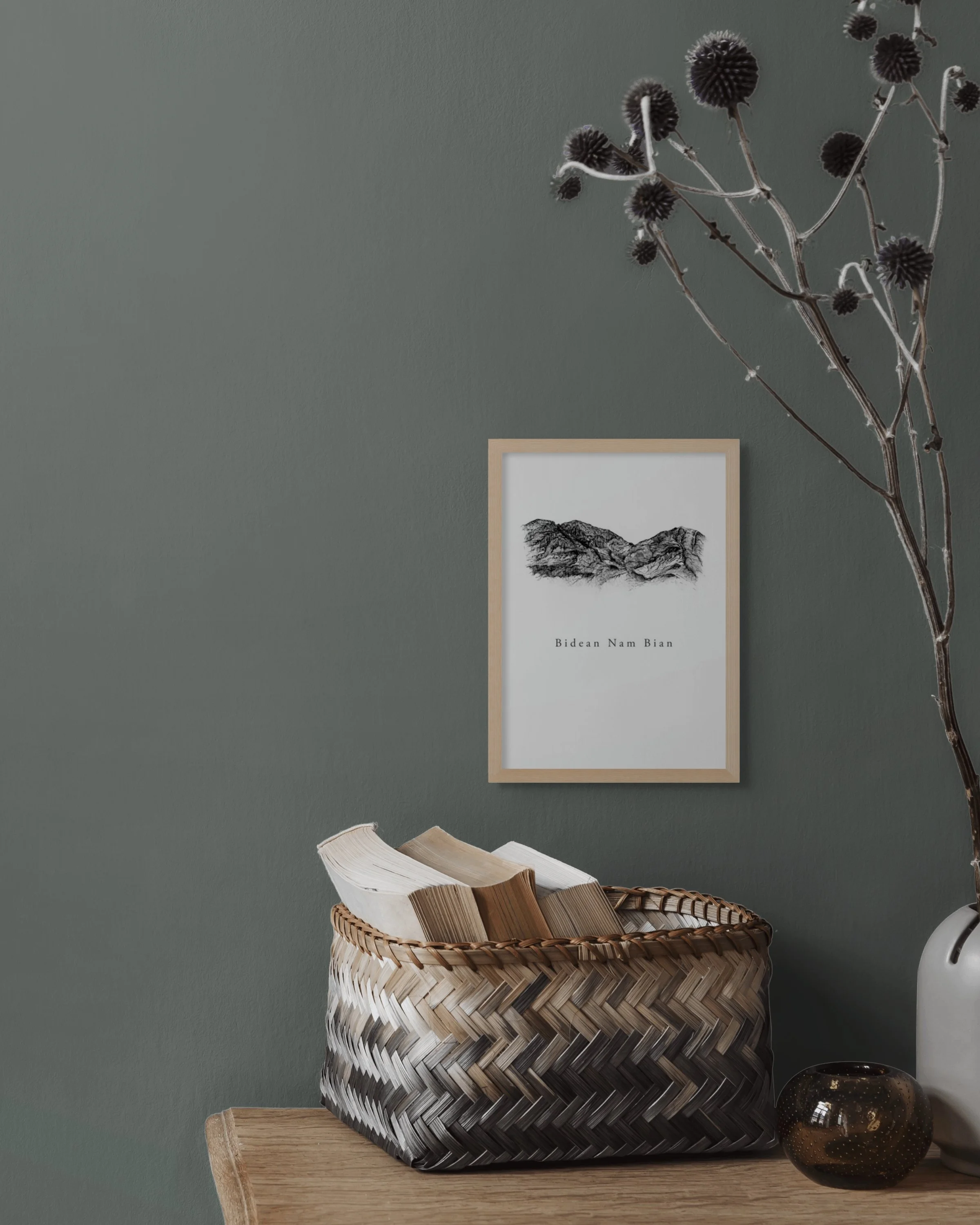 Scotlands Bidean Nam Bian Print