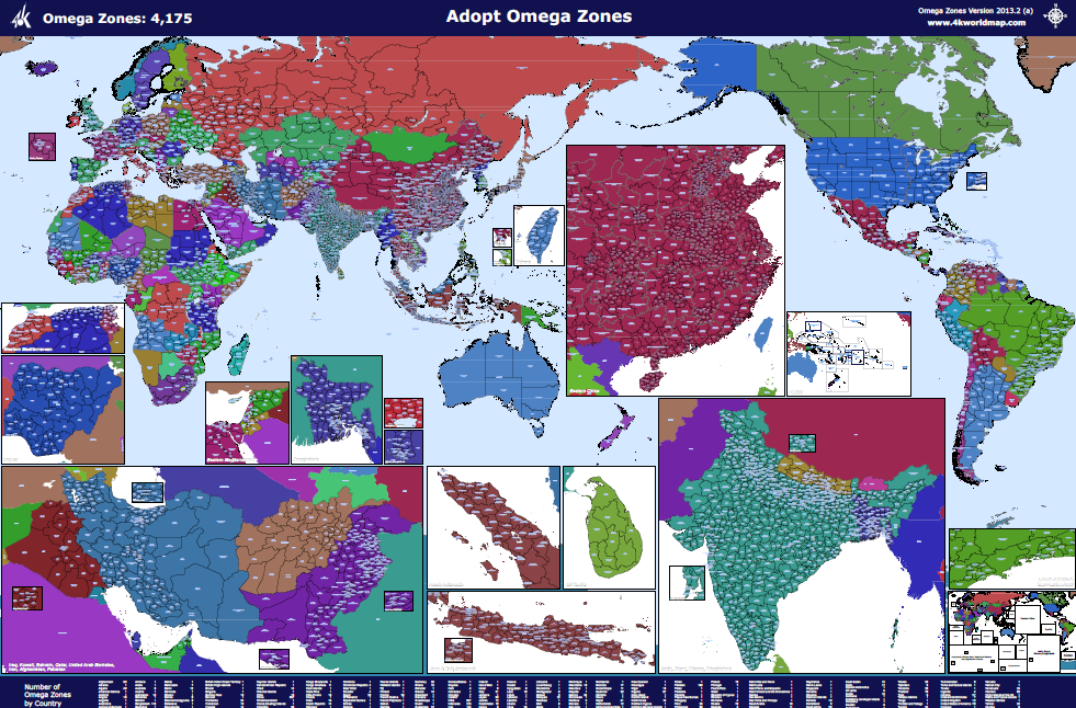 World Maps — 4K Mapping