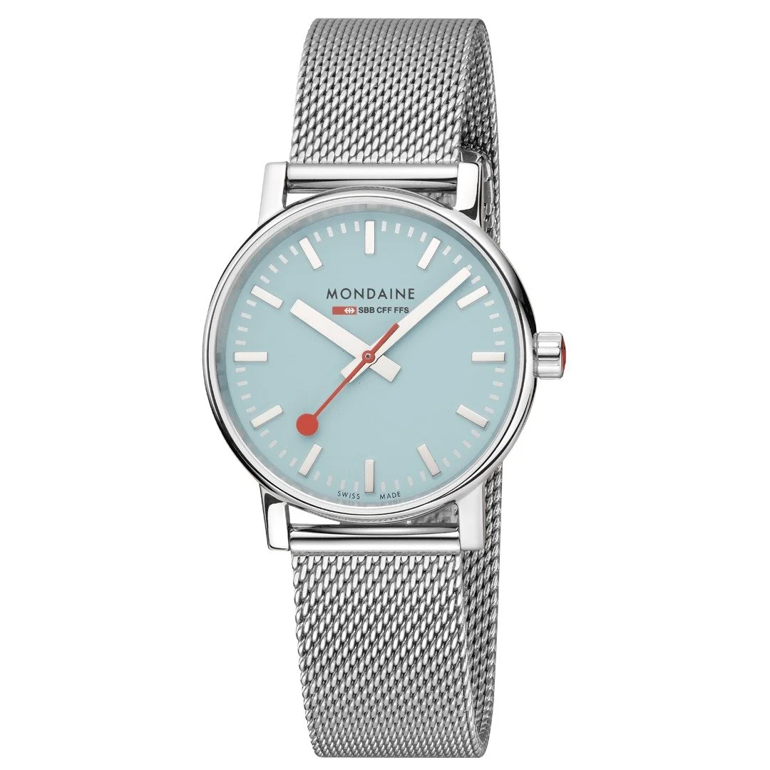 Mondaine evo2 35mm Dusk blue MSE35140SM
