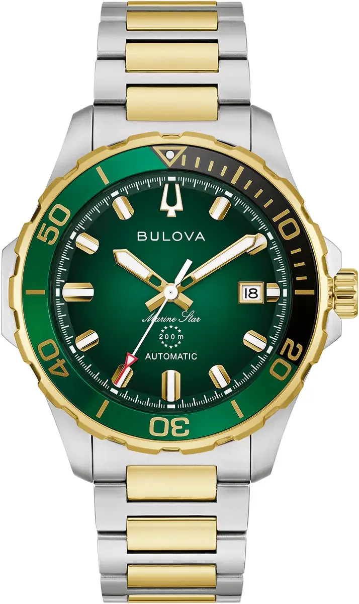 98B467 Bulova Gents Marine Star Watch