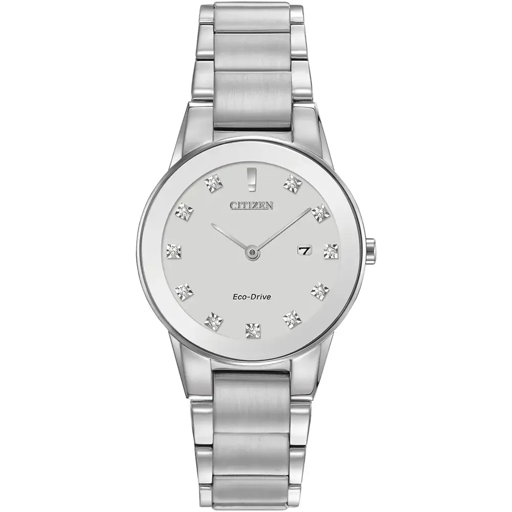 GA1050-51B Ladies Eco-Drive Axiom Diamond Dial Watch