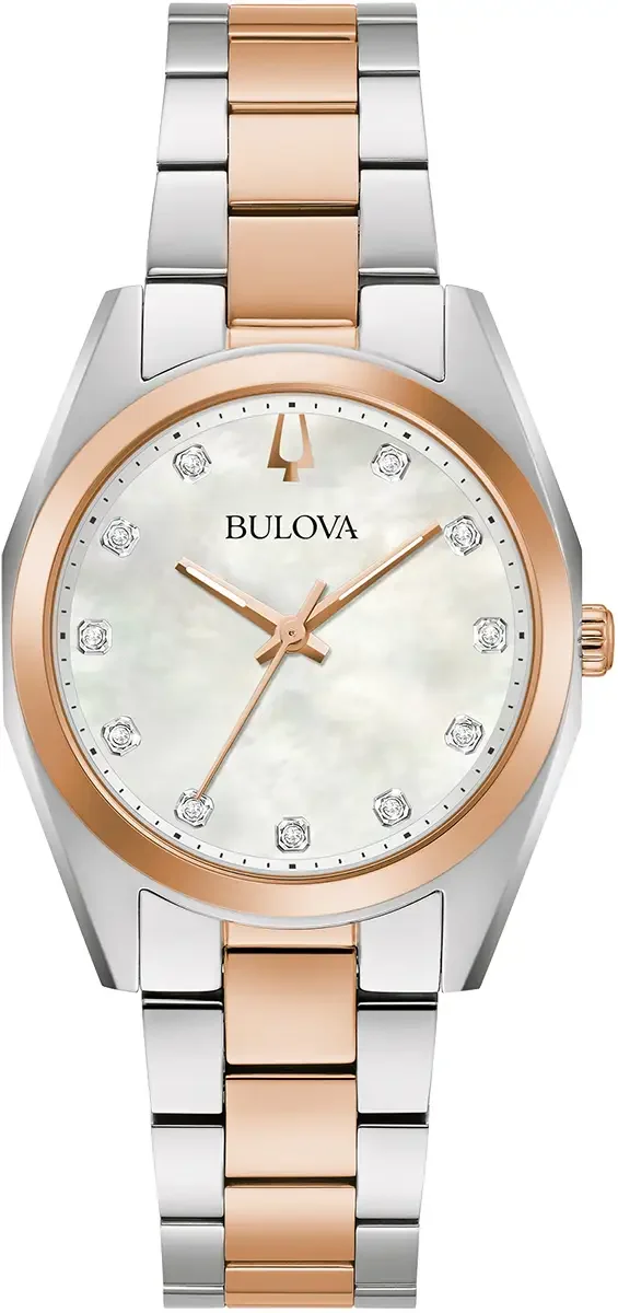 98P207 Bulova Ladies Diamond Dial Watch