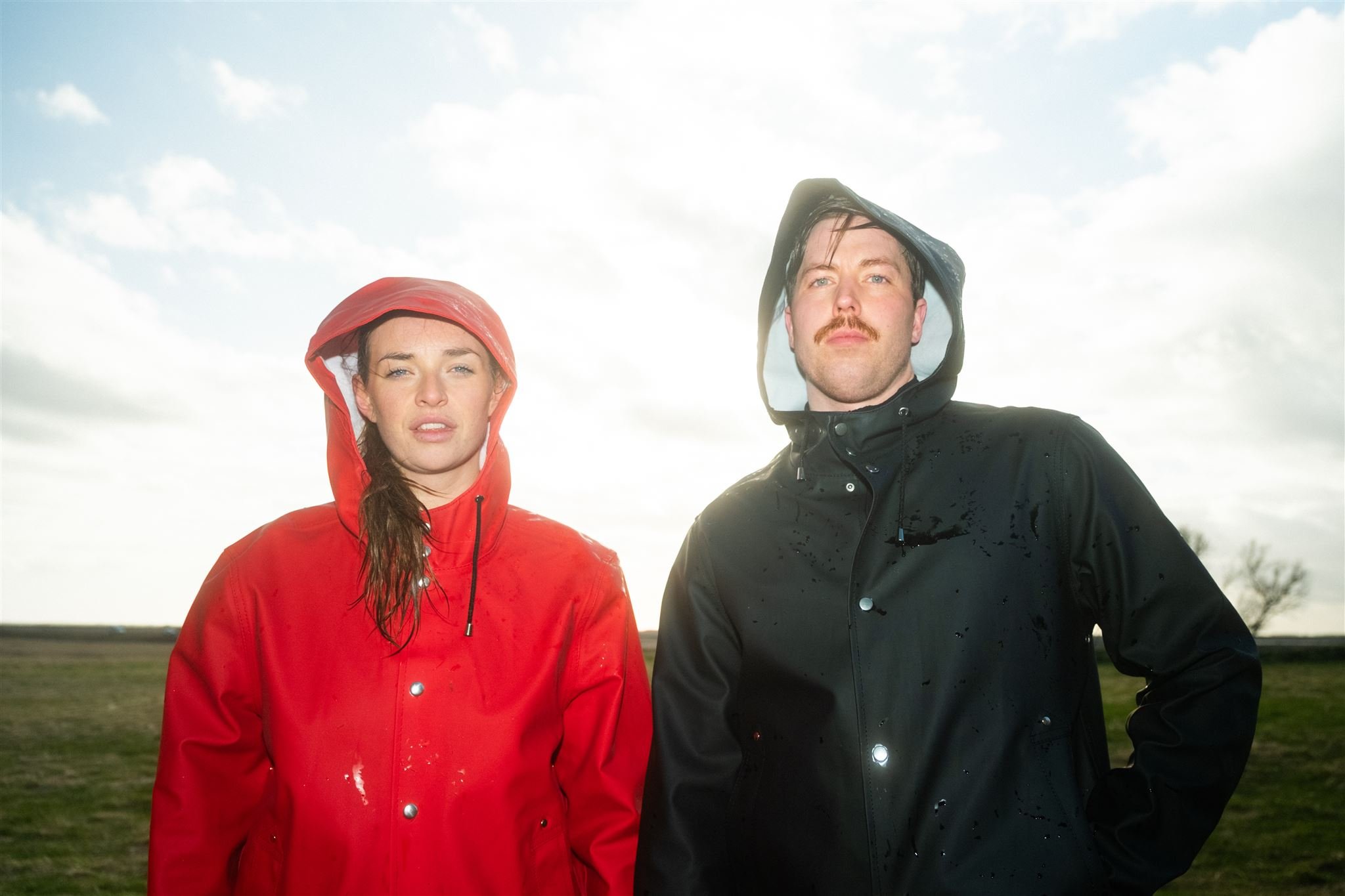 Dancing in the spray of a waterfall with someone you love &mdash; this is what waterproof romance looks like.
No umbrellas needed. Just add water. ❤️🌈💧