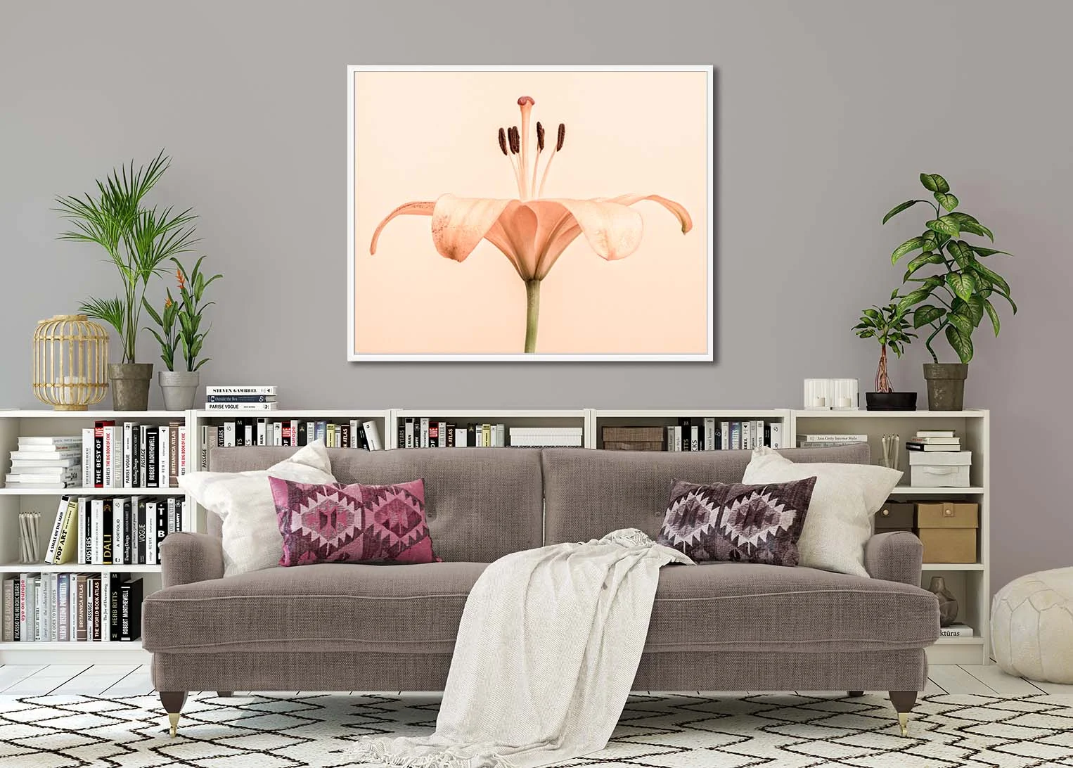 Lily Unfurled. Limited edition photographic print of a lily by fine art photographer Paul Coghlin.