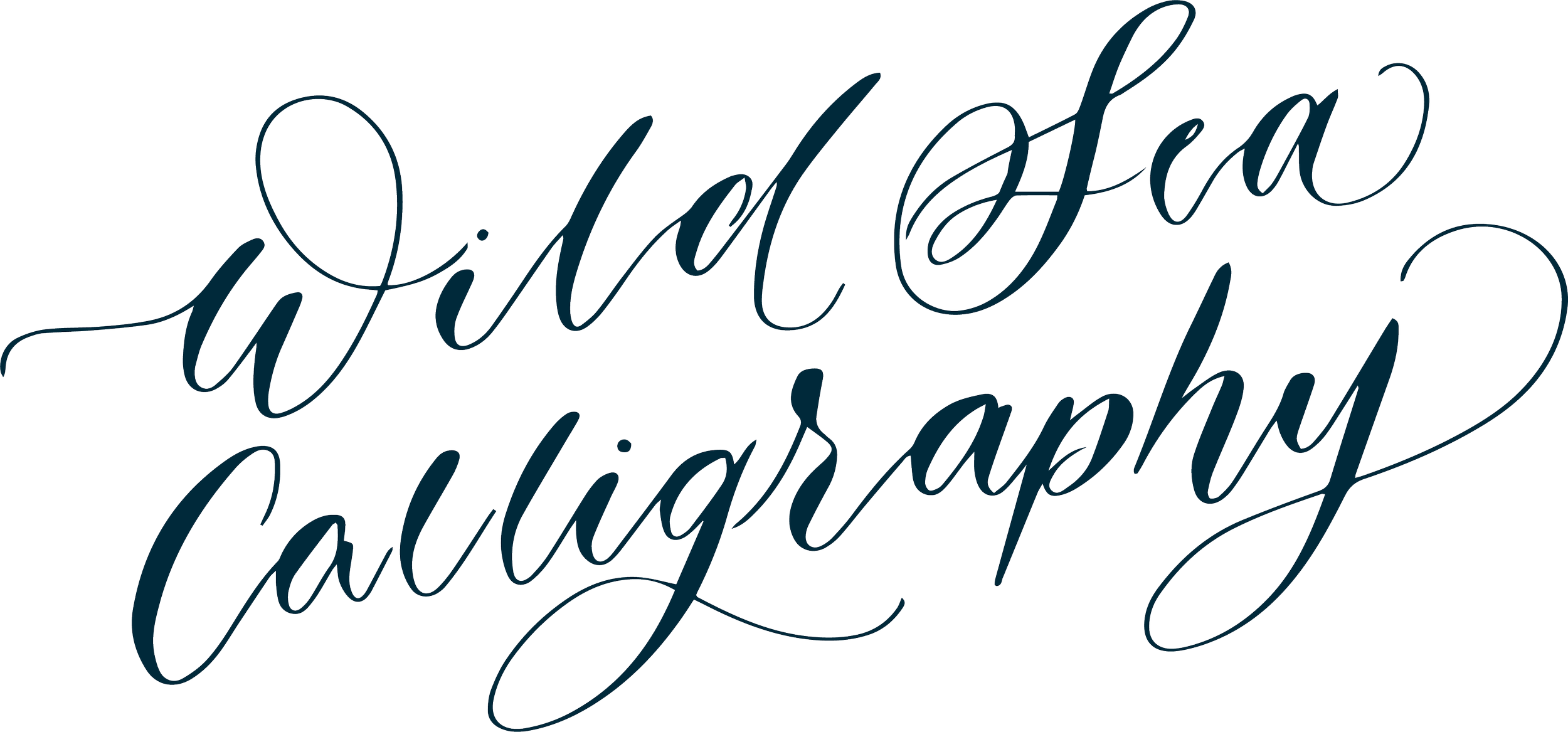 Wild Sea Calligraphy - Modern Calligraphy Workshops in Devon and Cornwall