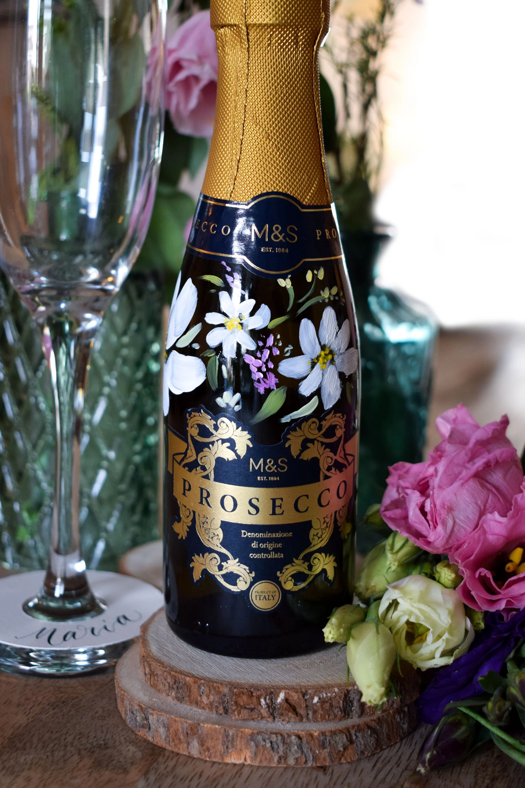 Champagne Bottle Painting Workshop