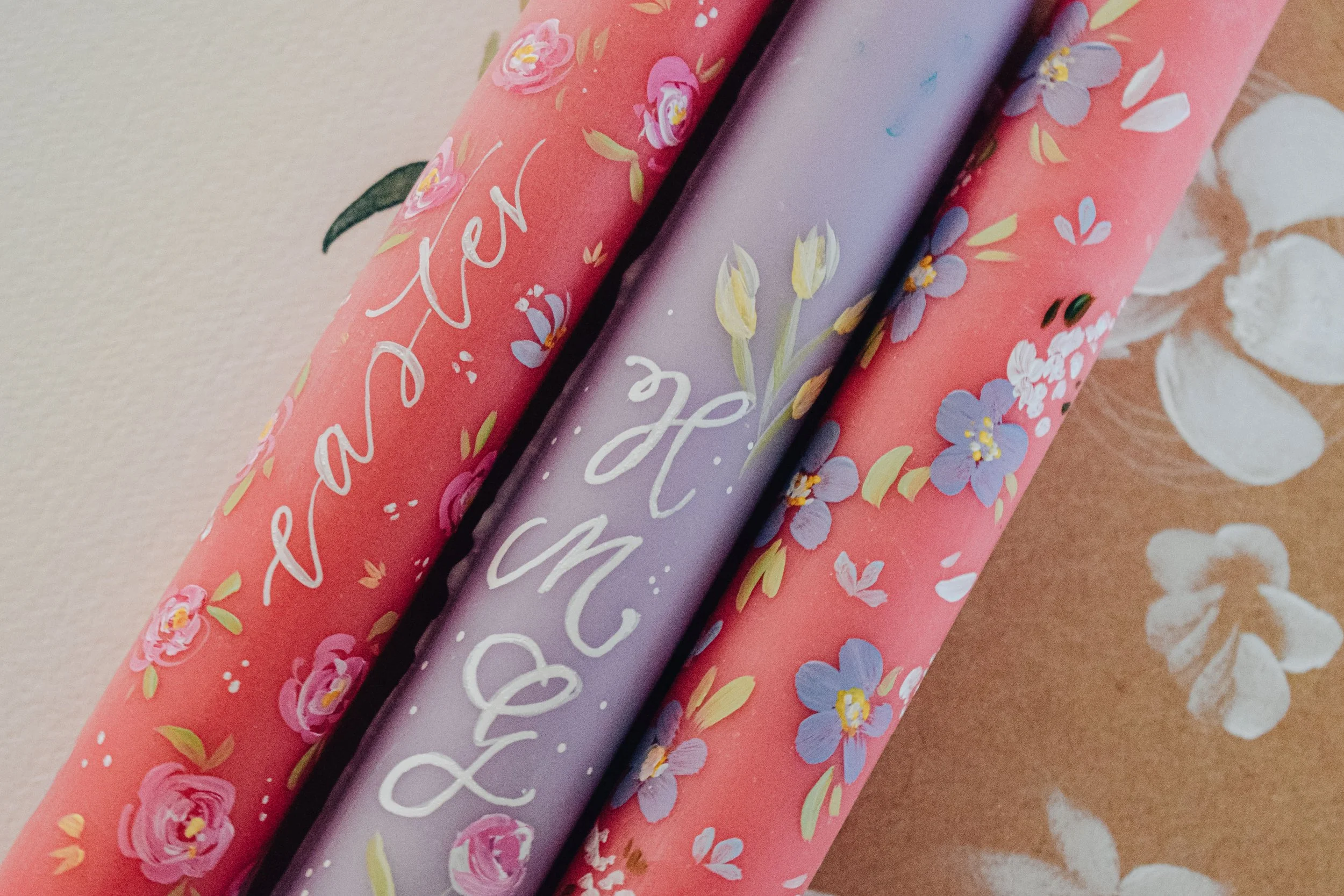 Floral Candle Painting Workshop