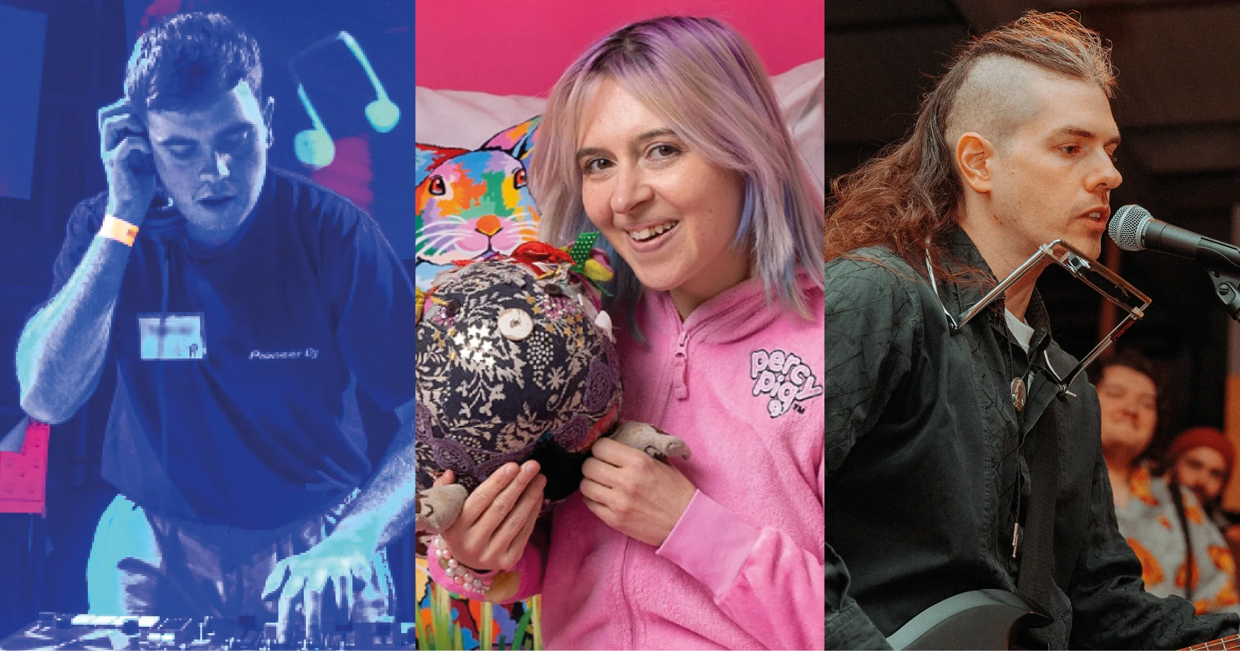 Tilley &amp; Del, Trancey Parker and Sam Castell-Ward at Bubble Club