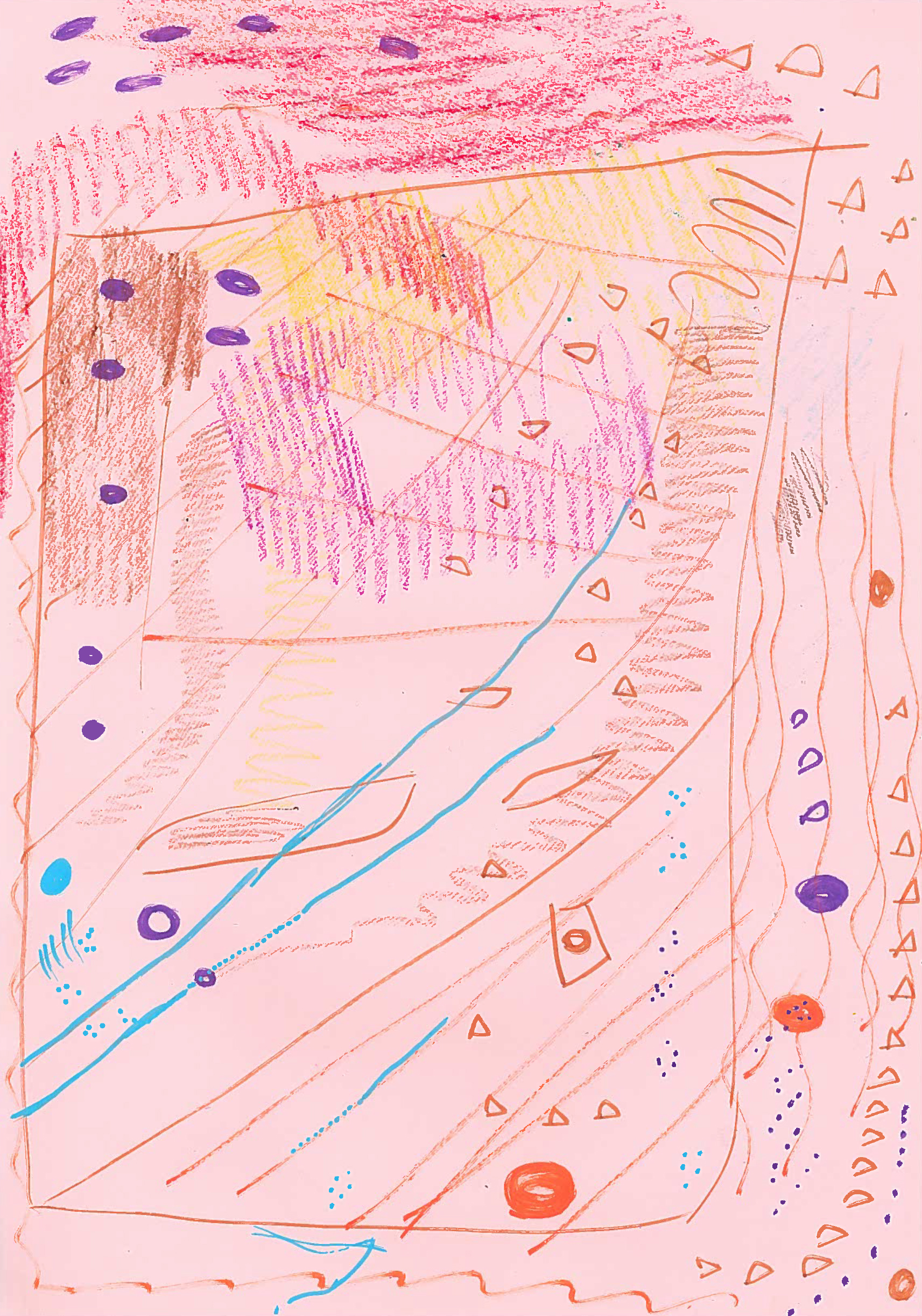 Felt tip on paper, 2019