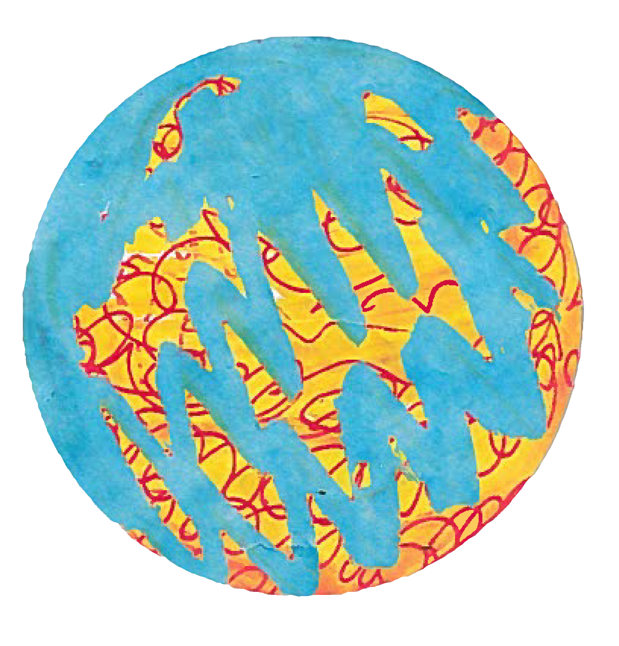 Digital printed coaster, 2019