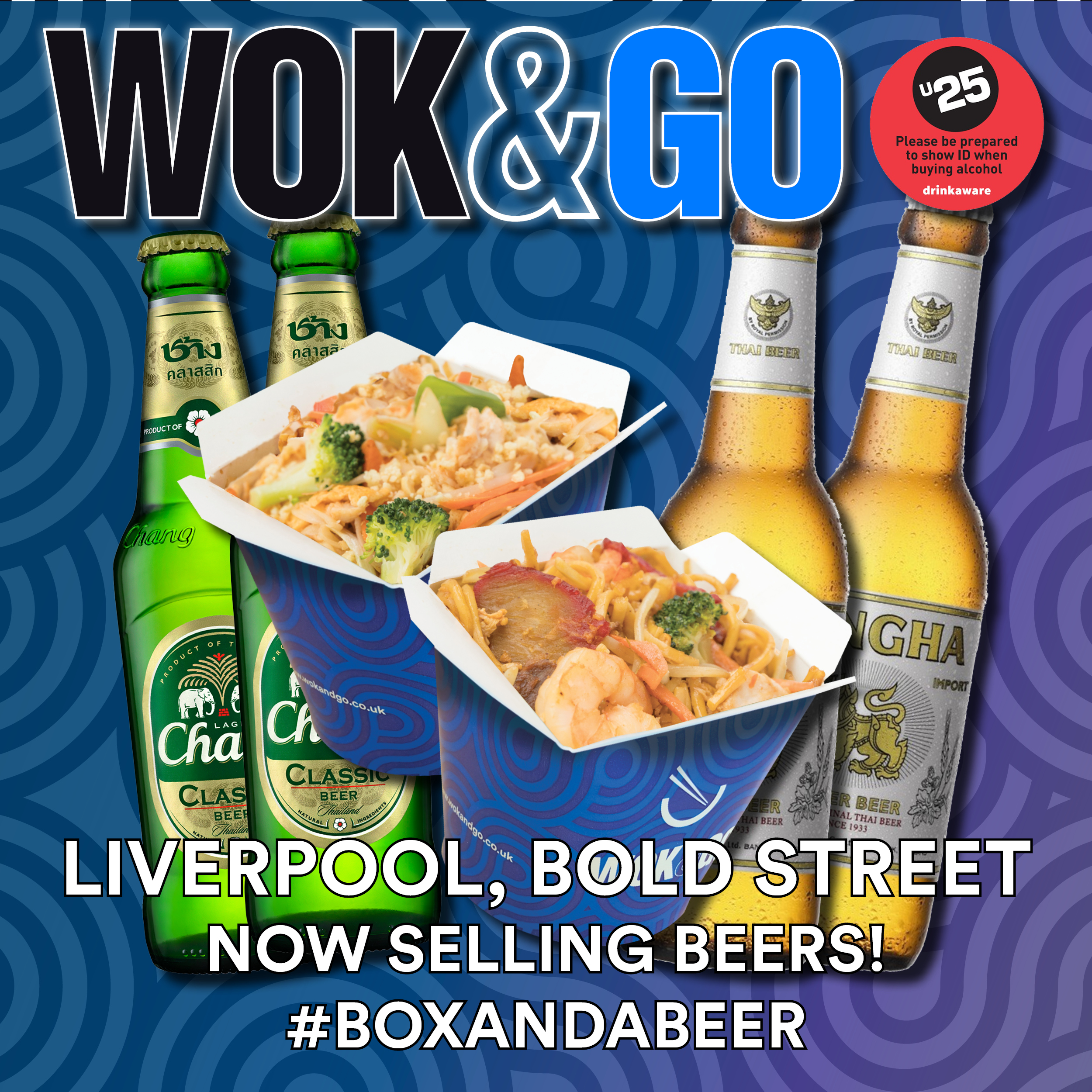 BoxAndABeer at Wok&Go Bold Street in Liverpool — Wok&Go