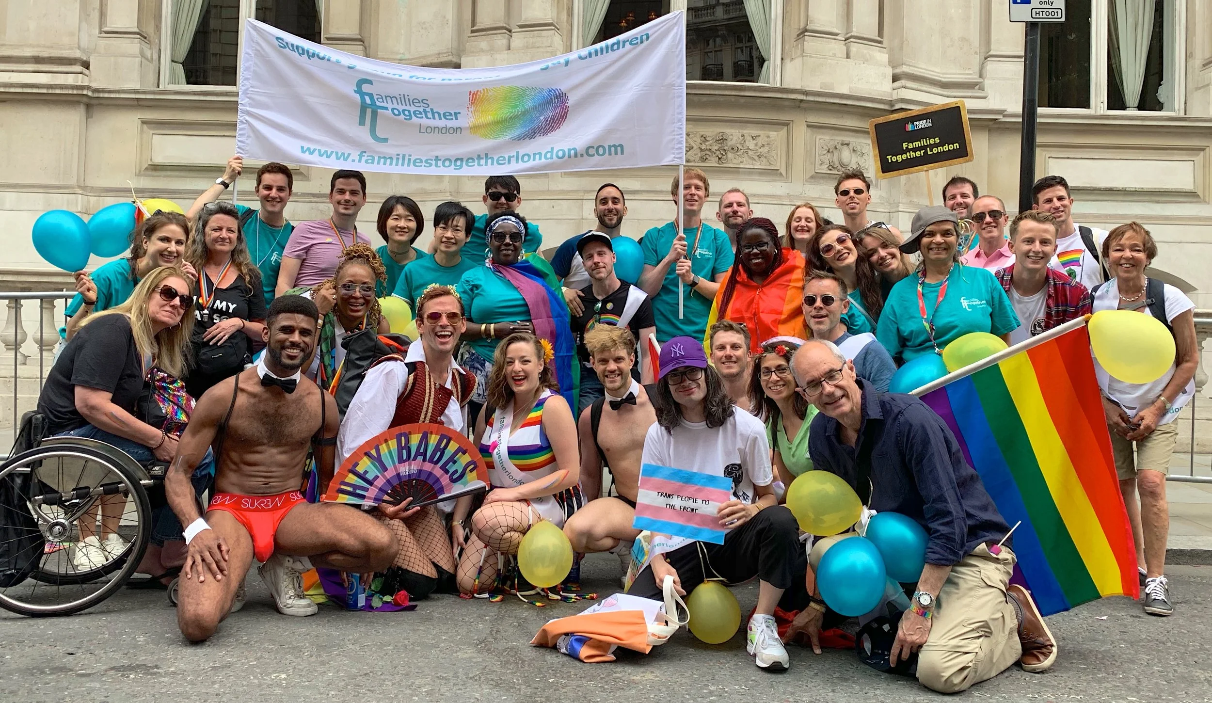 Families Together London march at Pride