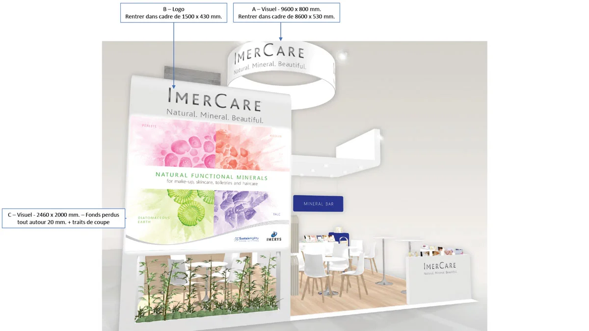 <strong>IMERYS</strong><p>Exhibition Stand Graphics</p>