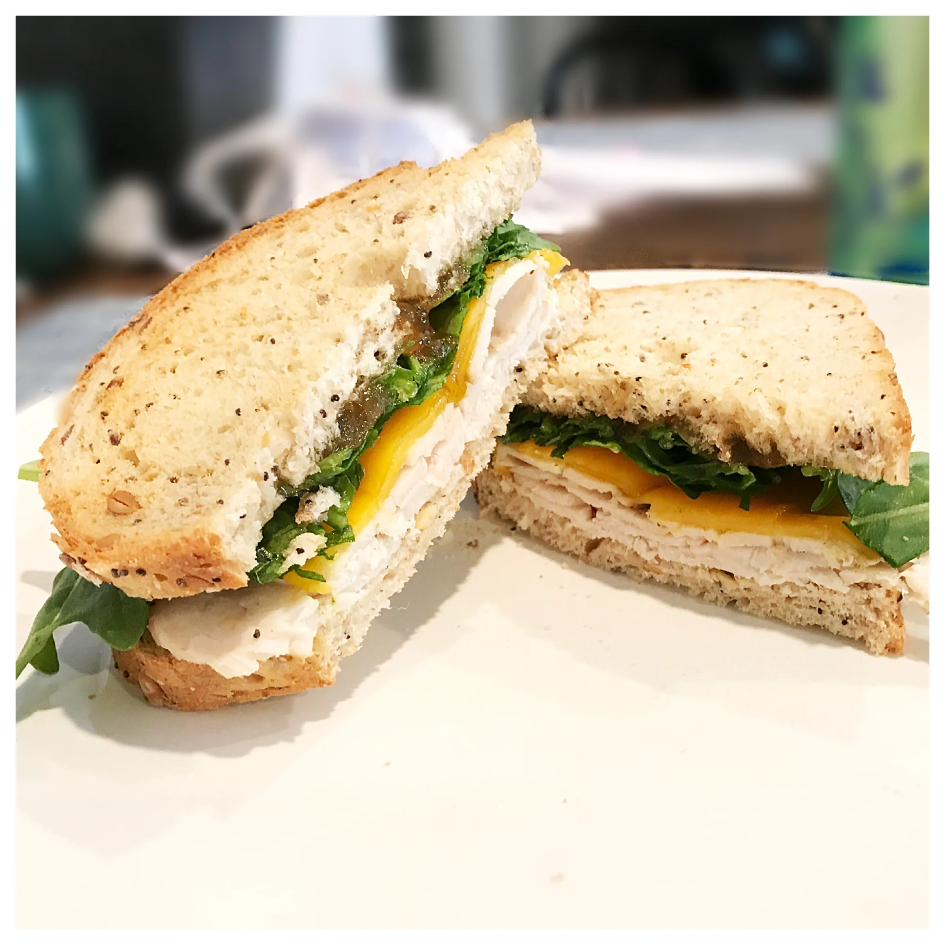 Fig &amp; Cheddar Turkey Melt