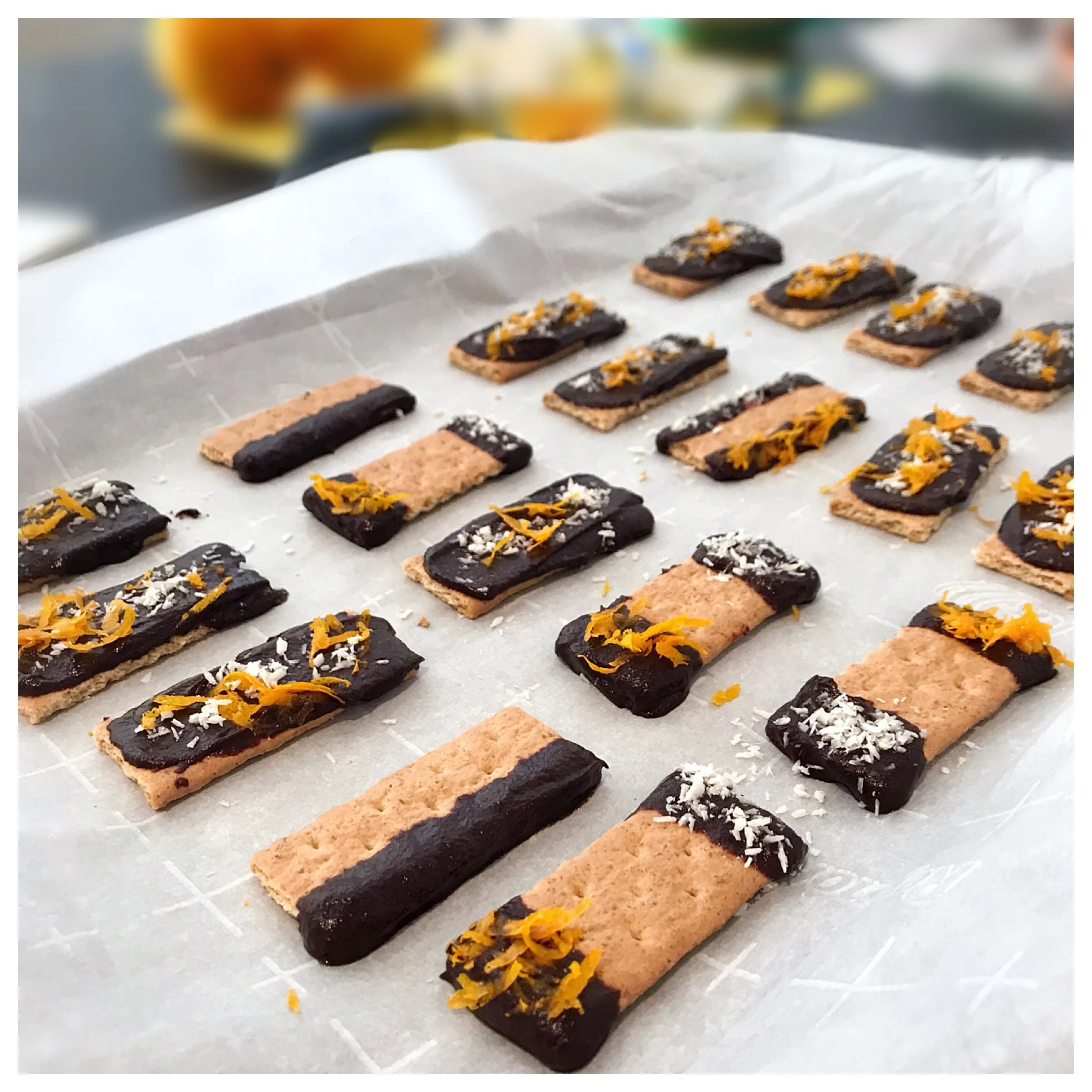 Dark Chocolate Grahams