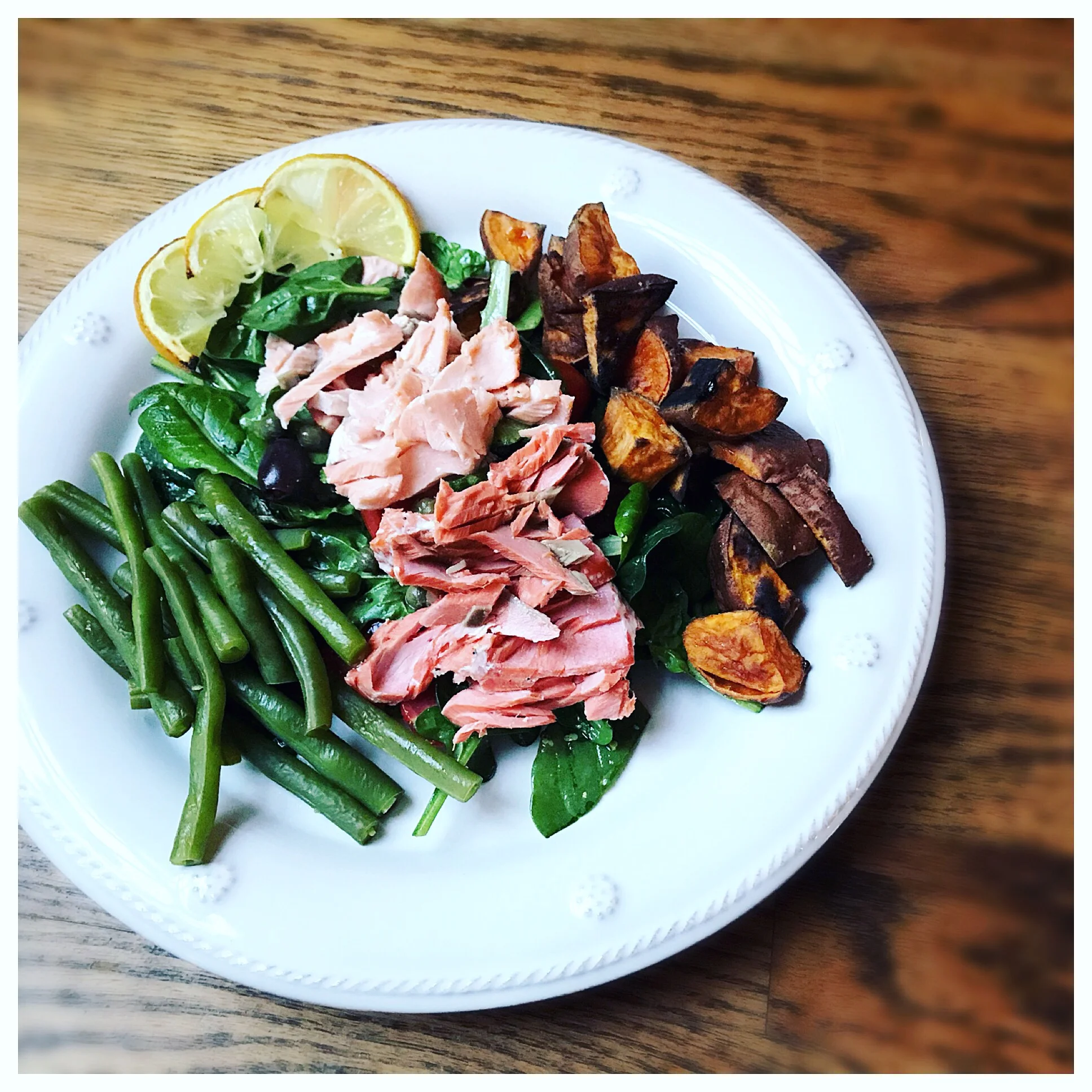 Salmon Nicoise Salad