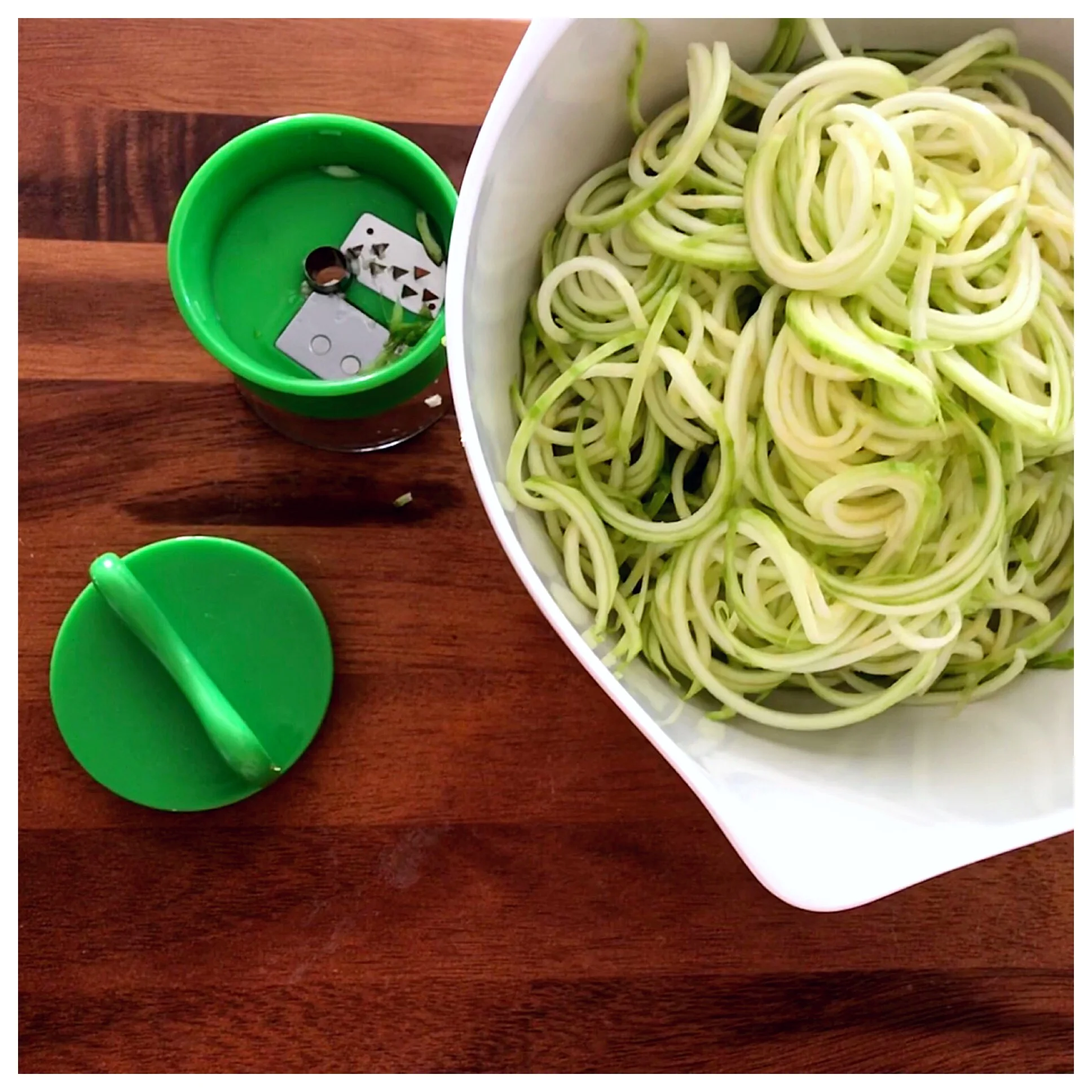 Italian Zoodles &amp; Shrimp