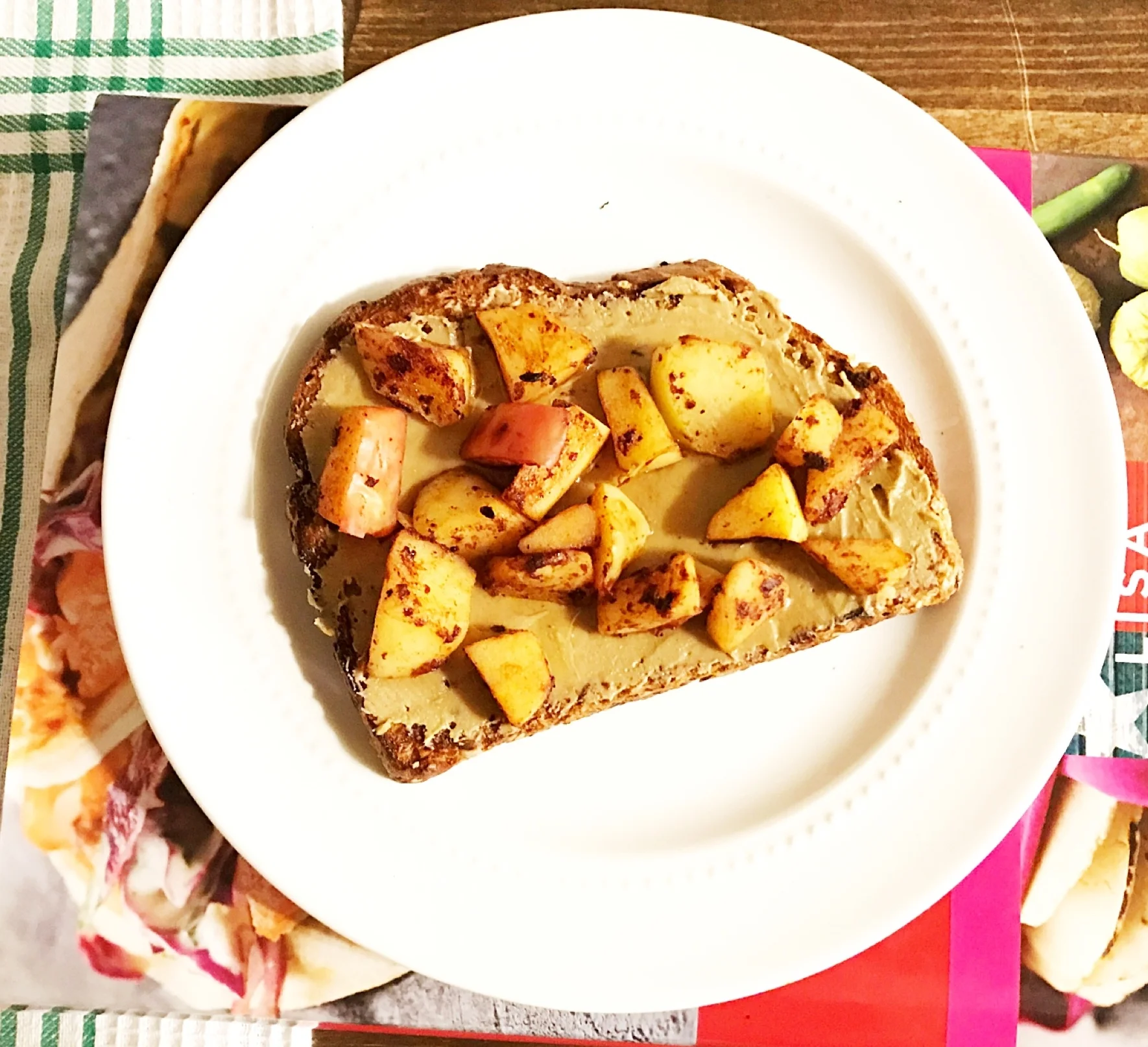 Cinnamon Apple Toast