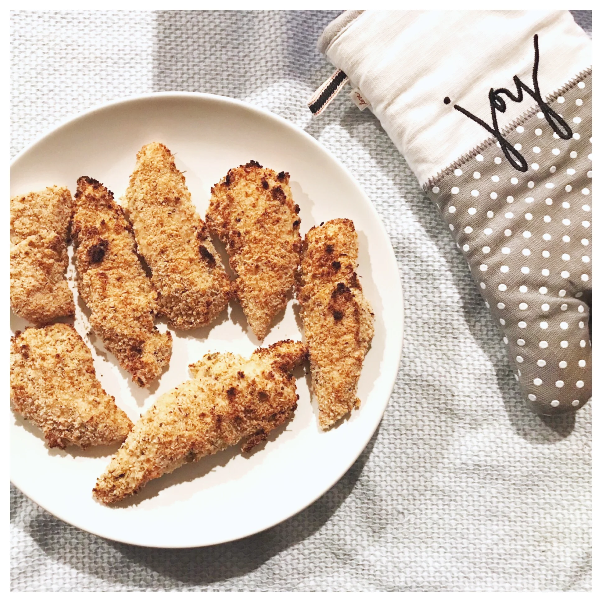 Crispy Oven Baked Chicken Tenders