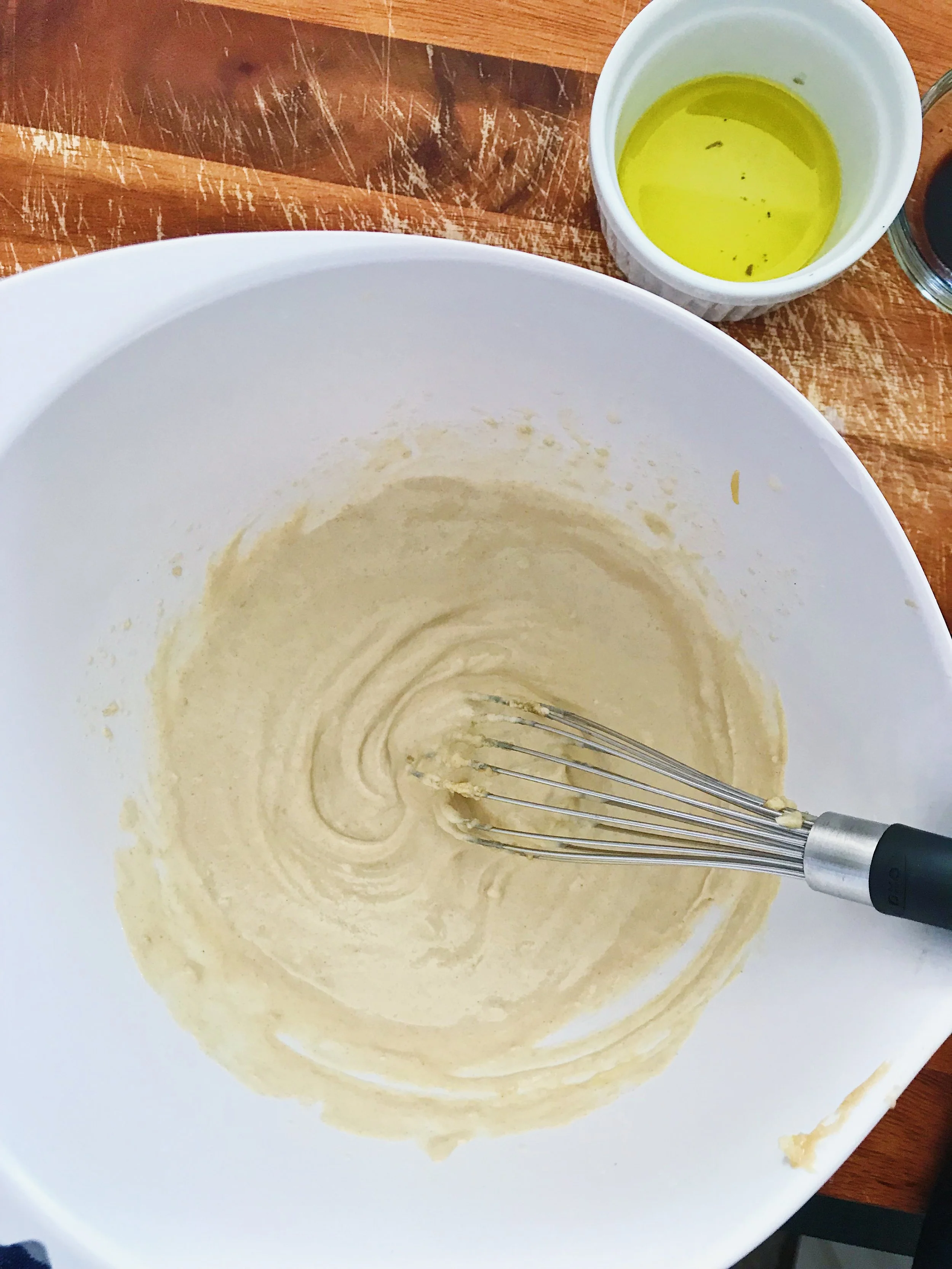Creamy Tahini Caesar Dressing