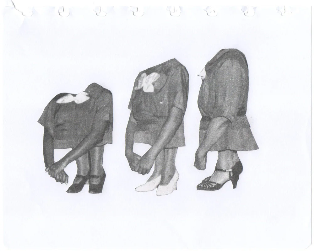 women, posture is everything 8.25” x 6.5” 2017