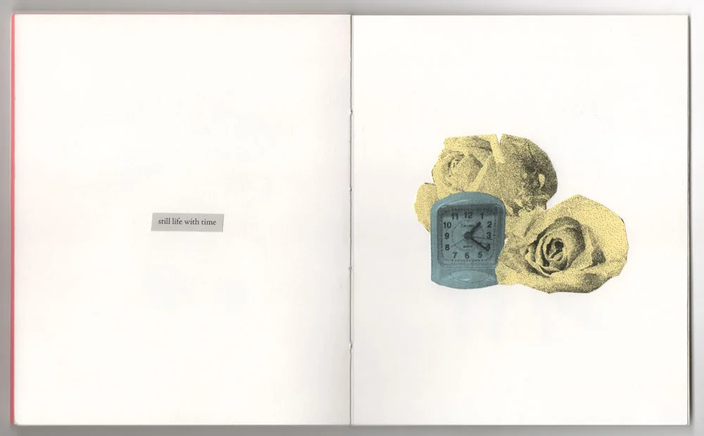 still life with time 8.5” x 4.25” (sketchbook opened) 2019