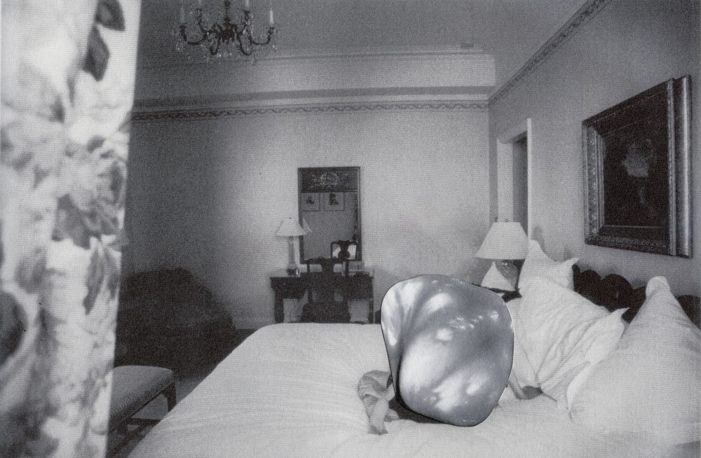 Lady Crouching on a Bed