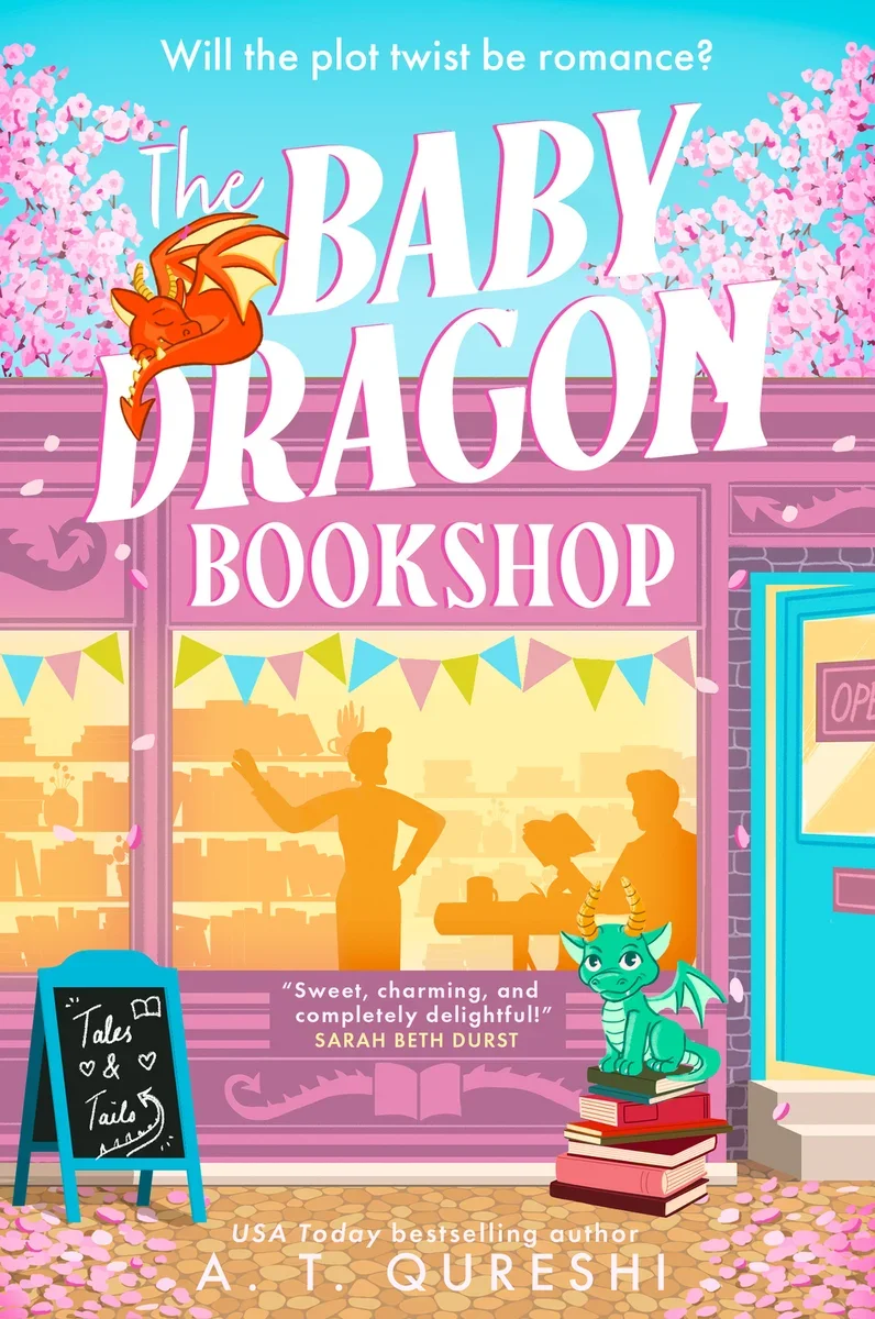 The Baby Dragon Bookshop by AT Qureshi