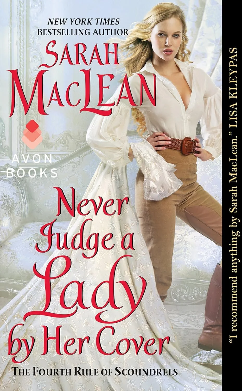 Never Judge a Lady by Her Cover by Sarah MacLean