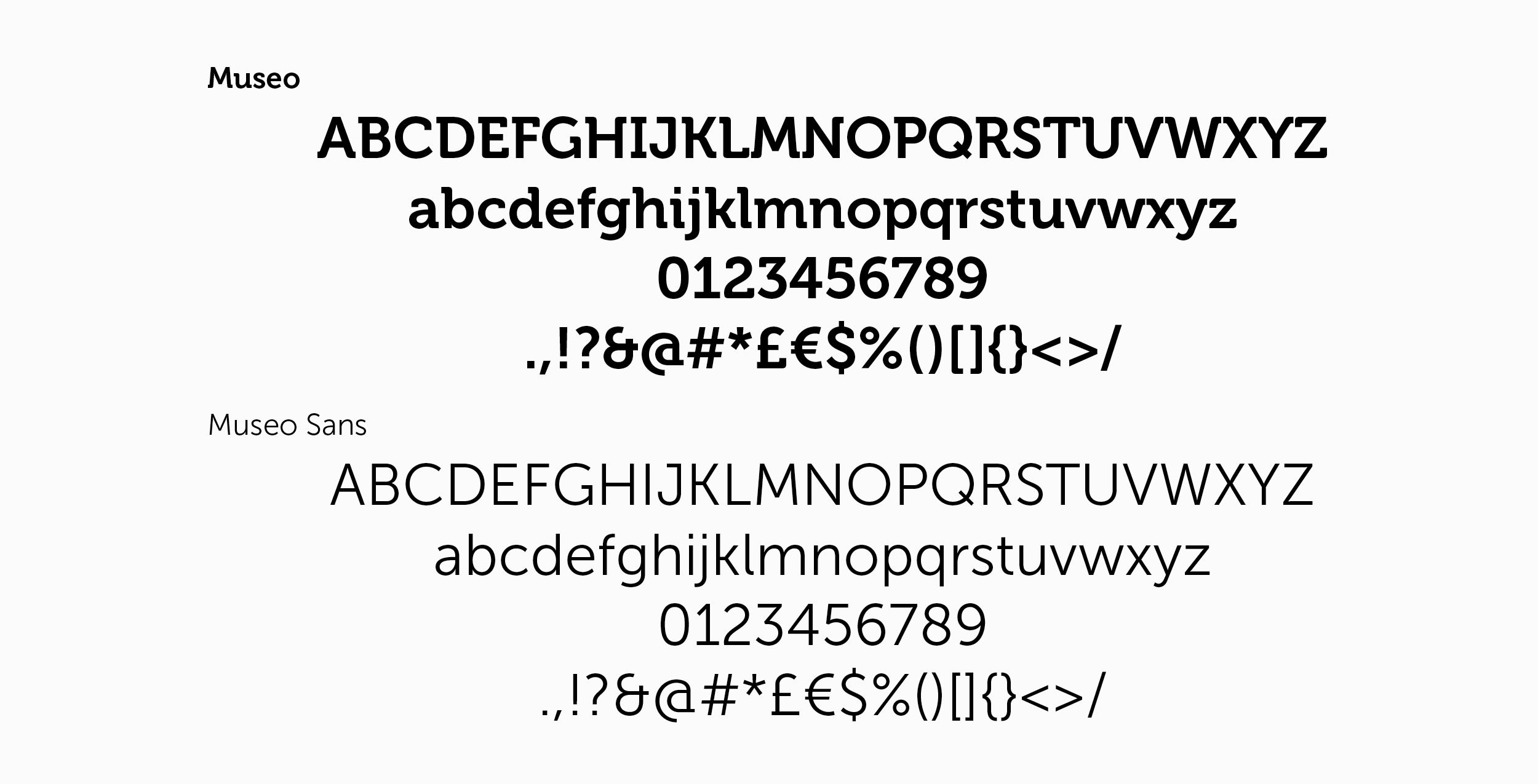 Typographic Palette