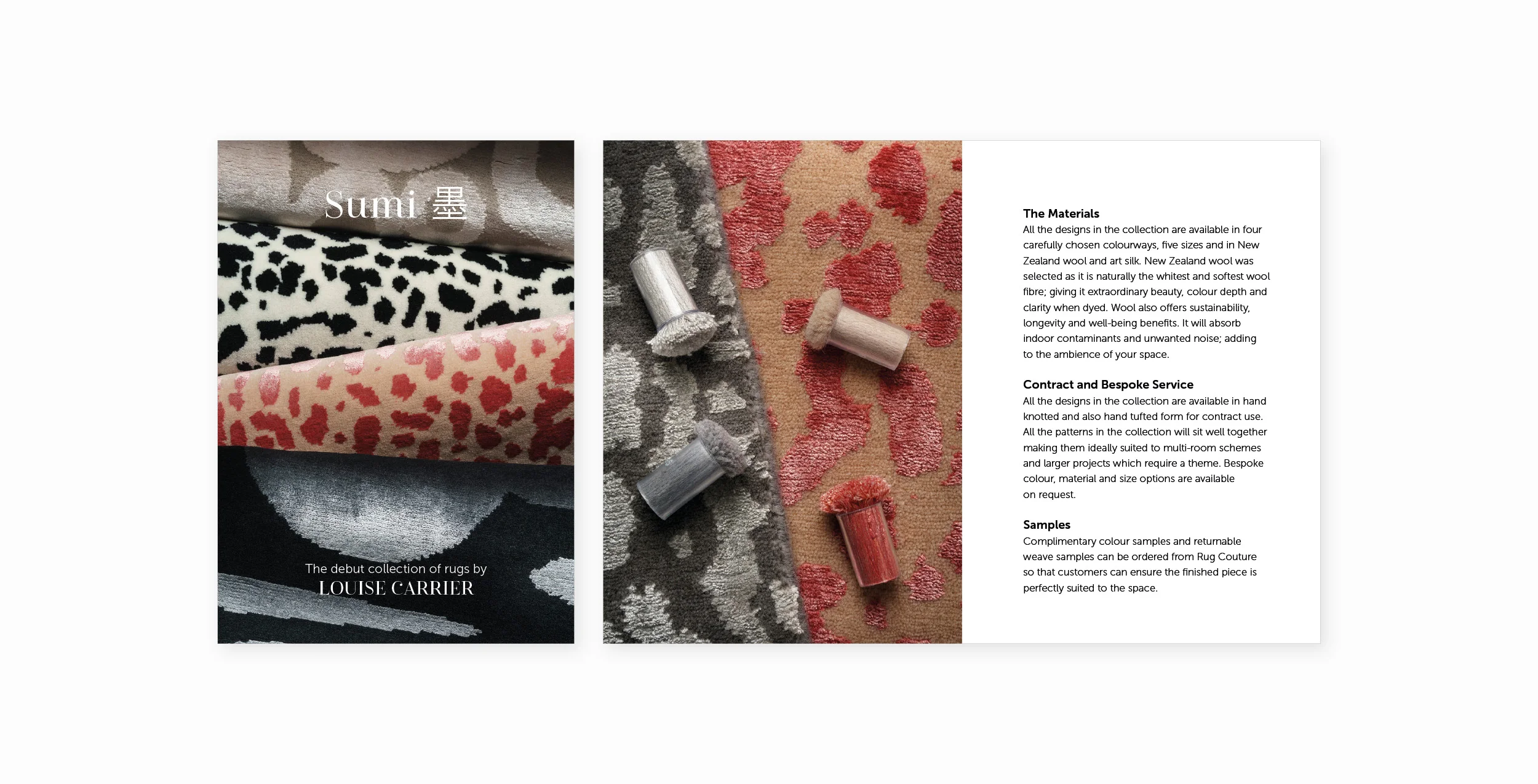 Sumi 墨 Collection Brochure