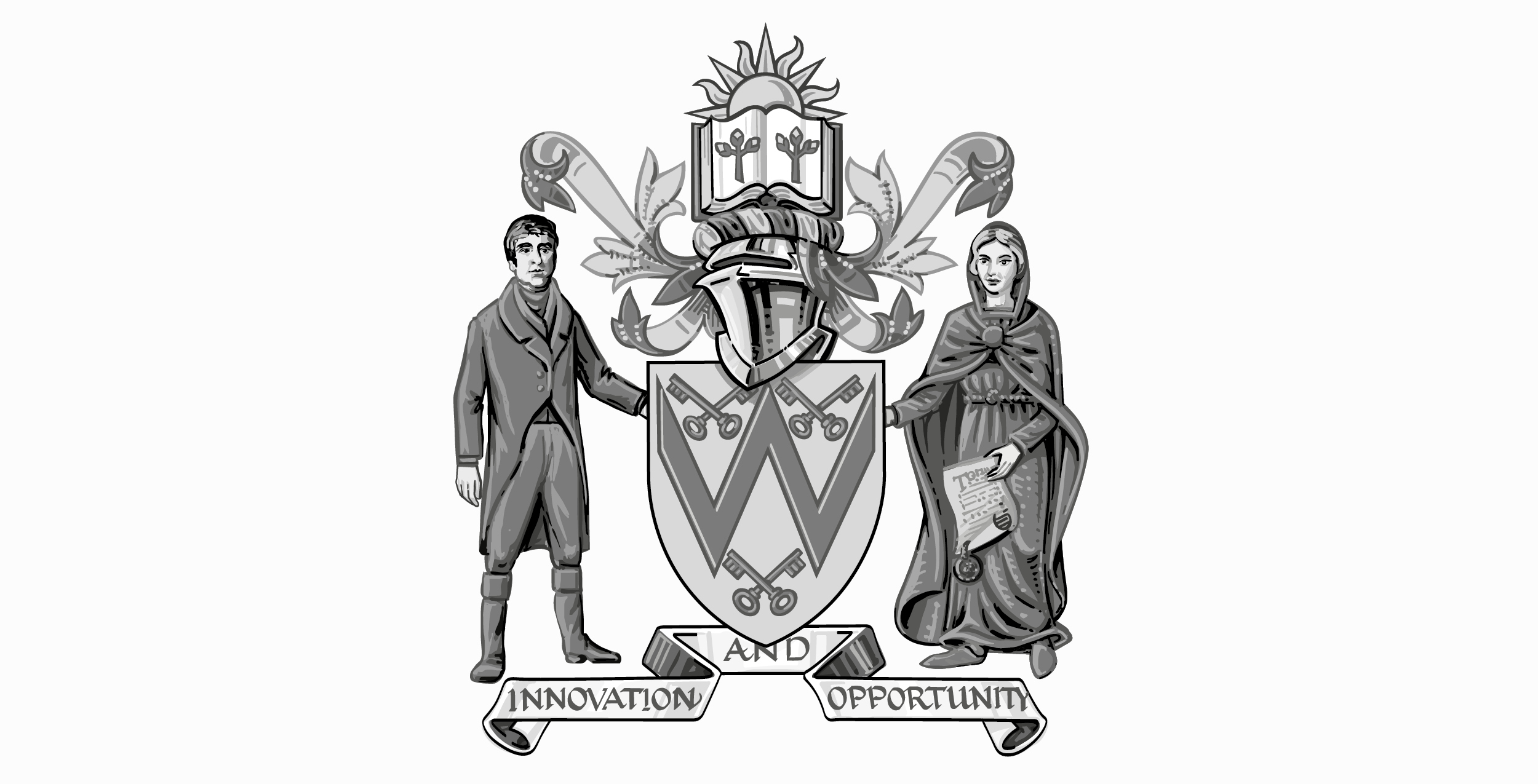 The Final Greyscale Crest