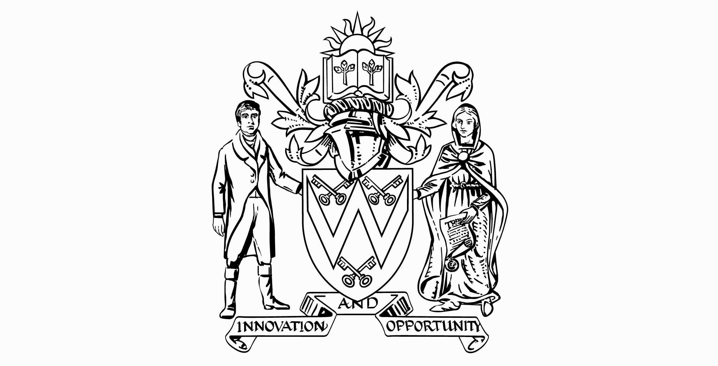 The Final Outline Version Of The Crest