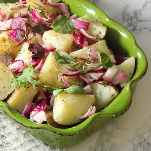 Garlicky Green Slaw