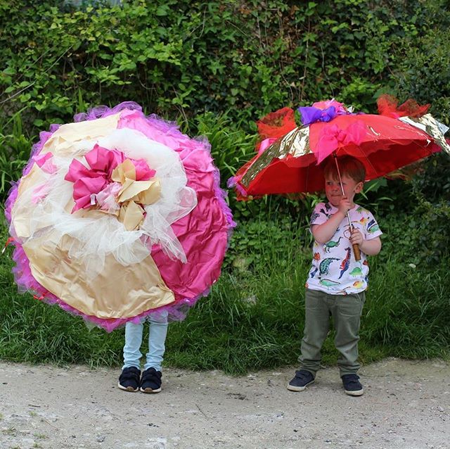 Today and 3pm we have a parasol workshop with the wonderful Carol Harvard - part of a series of event for www.newhavenfestival.co.uk - head over there to book last minute tickets or for more details about events across the town!