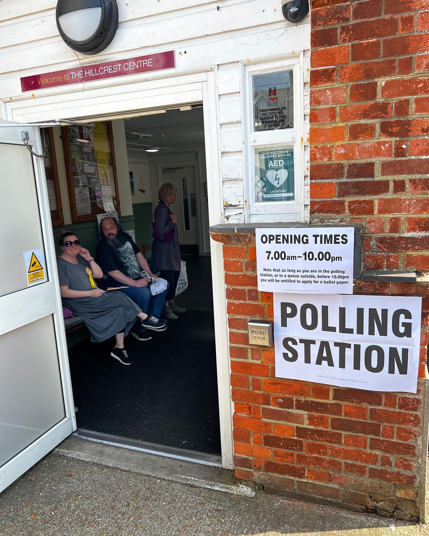 Have you voted yet?

We&rsquo;re open until 10 tonight for you to cast your ballot in the town and district council elections. 

Don&rsquo;t forget to bring your photo ID! 🗳️