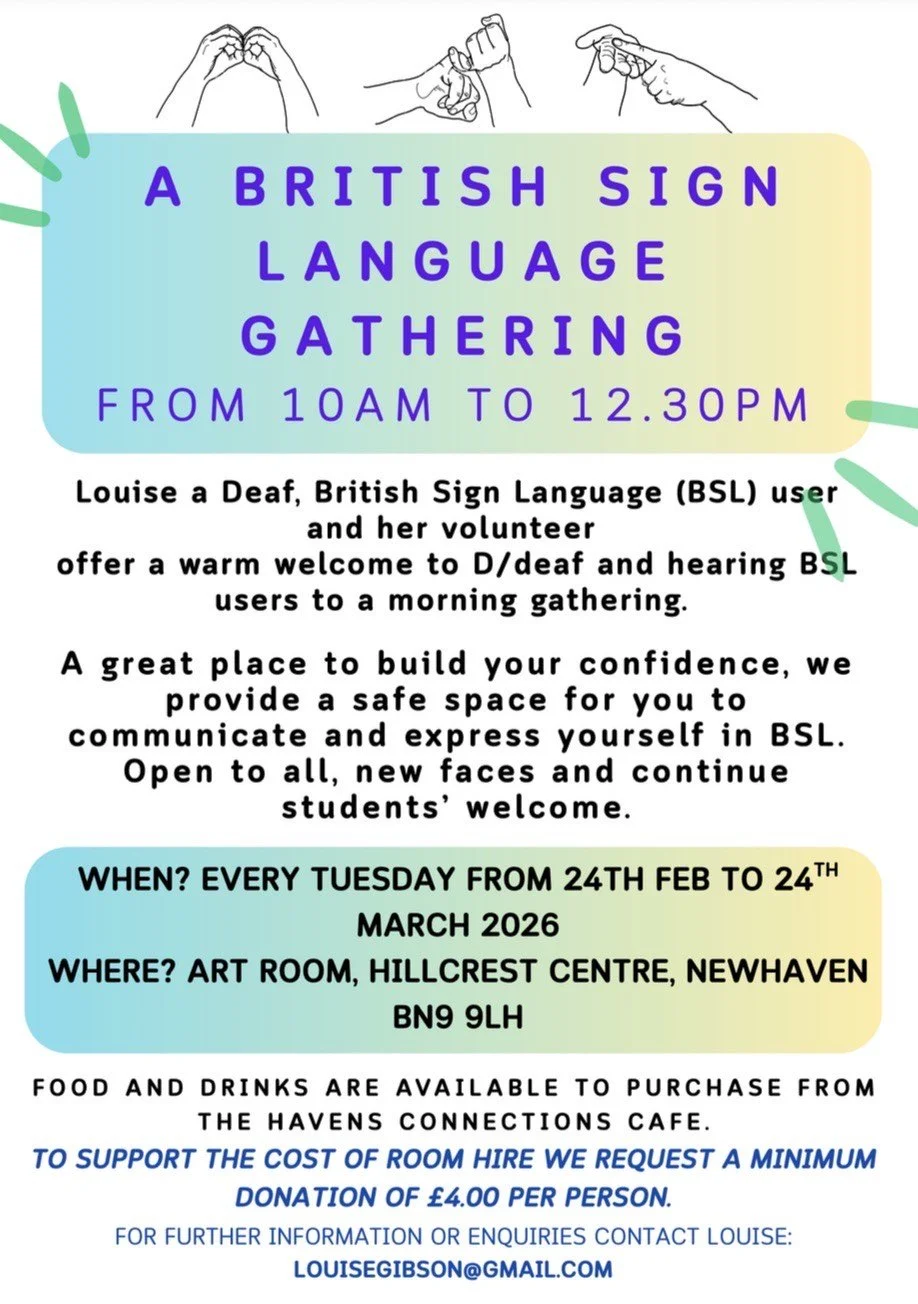 British Sign Language gathering