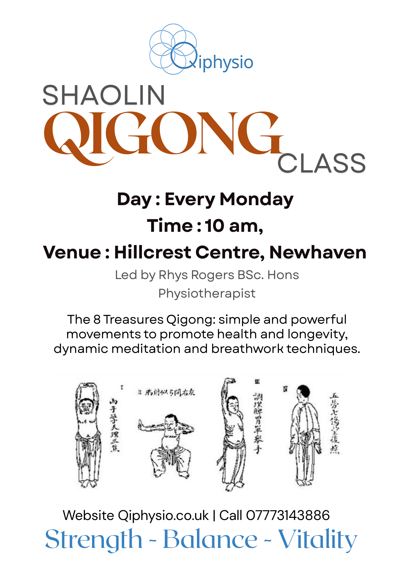 Shaolin Qigong Class    