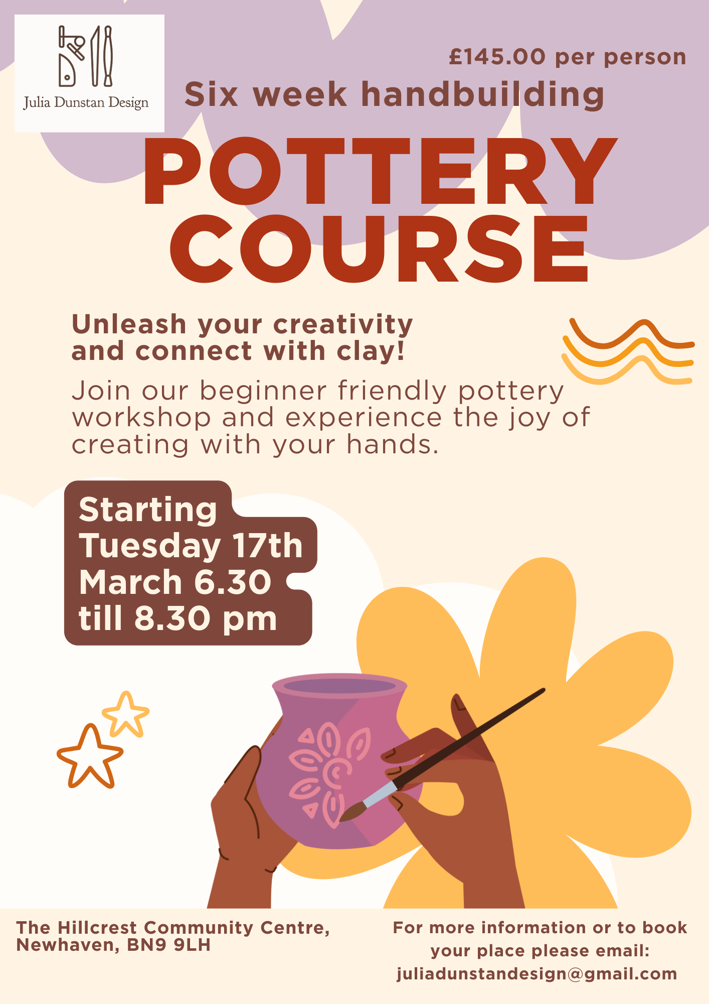 6-week Handbuilding course