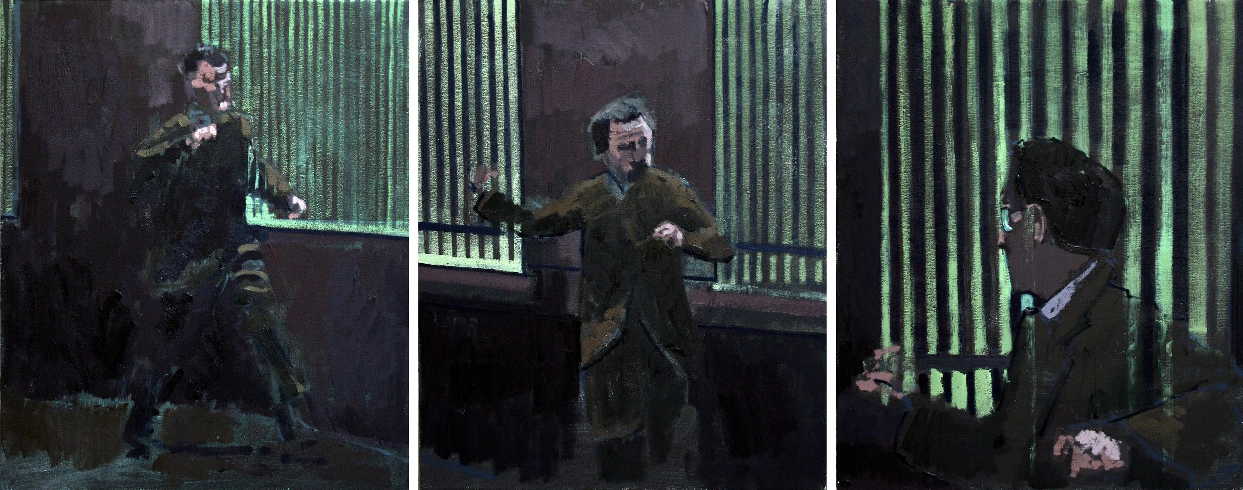 Three Studies for a Portrait of Kleinman