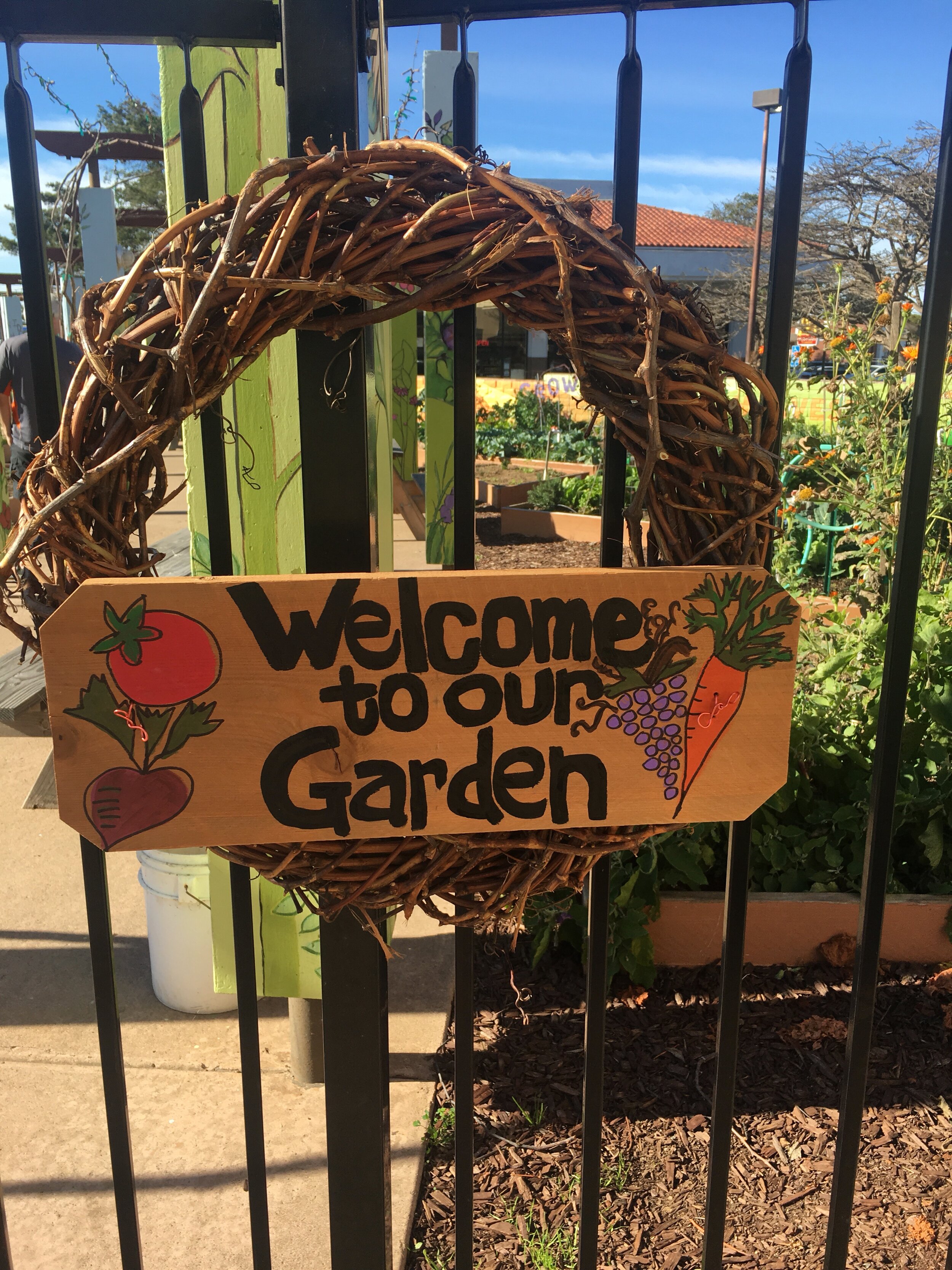 Welcome To Our Garden.JPG