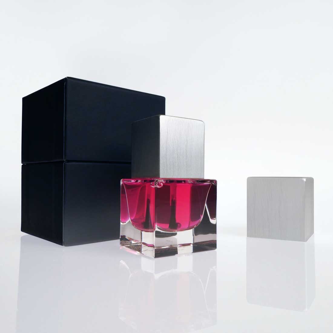 five. packaging + outer cap.
