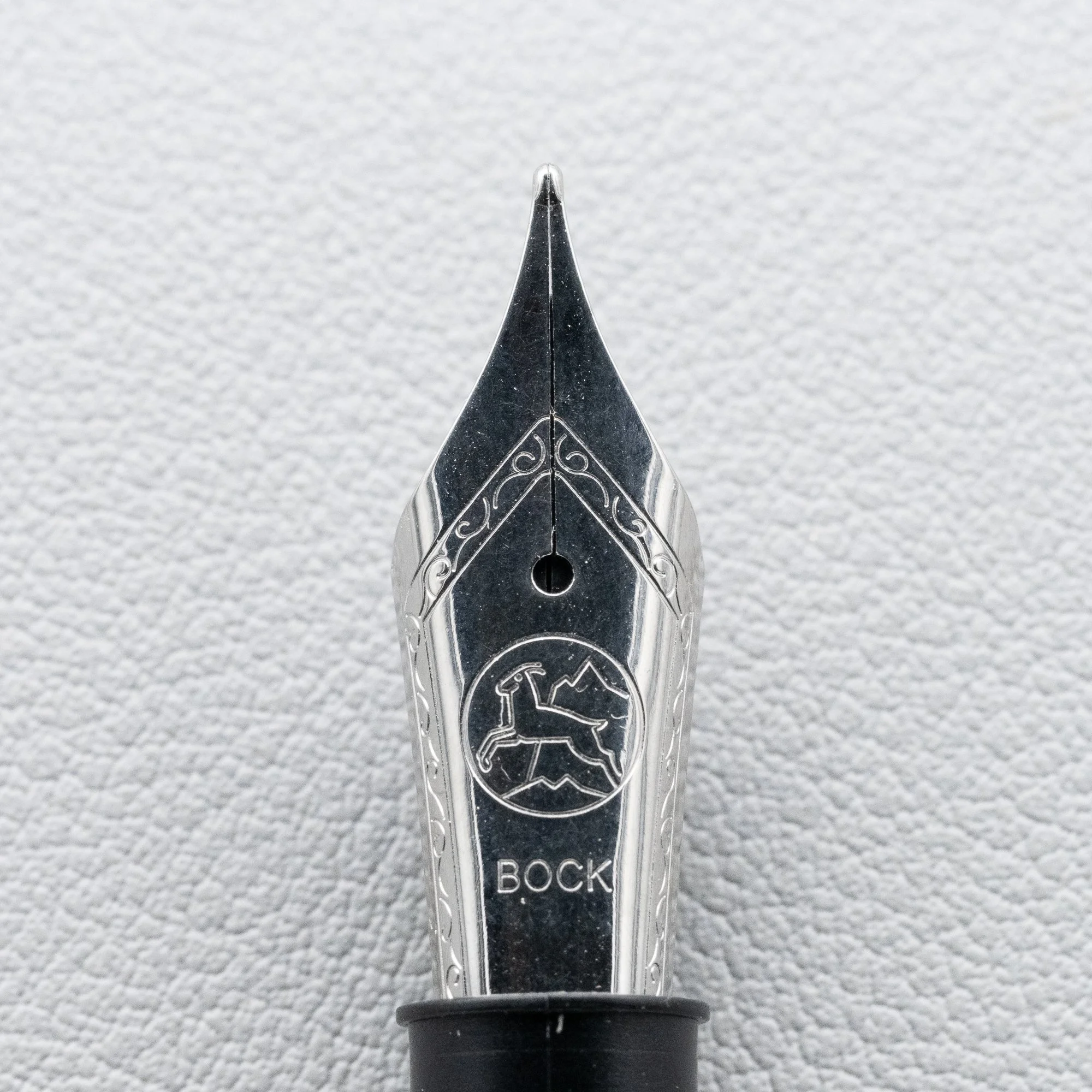 Bock #6 - Double Broad - Polished Steel