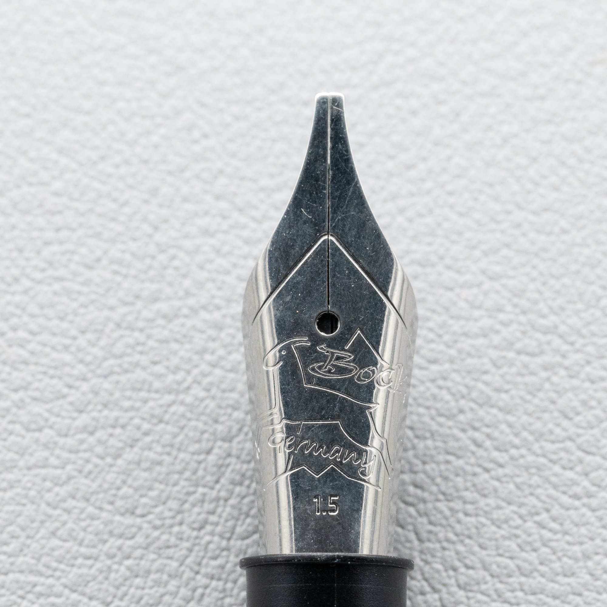 Bock #6 - Stub 1.5 - Polished Steel