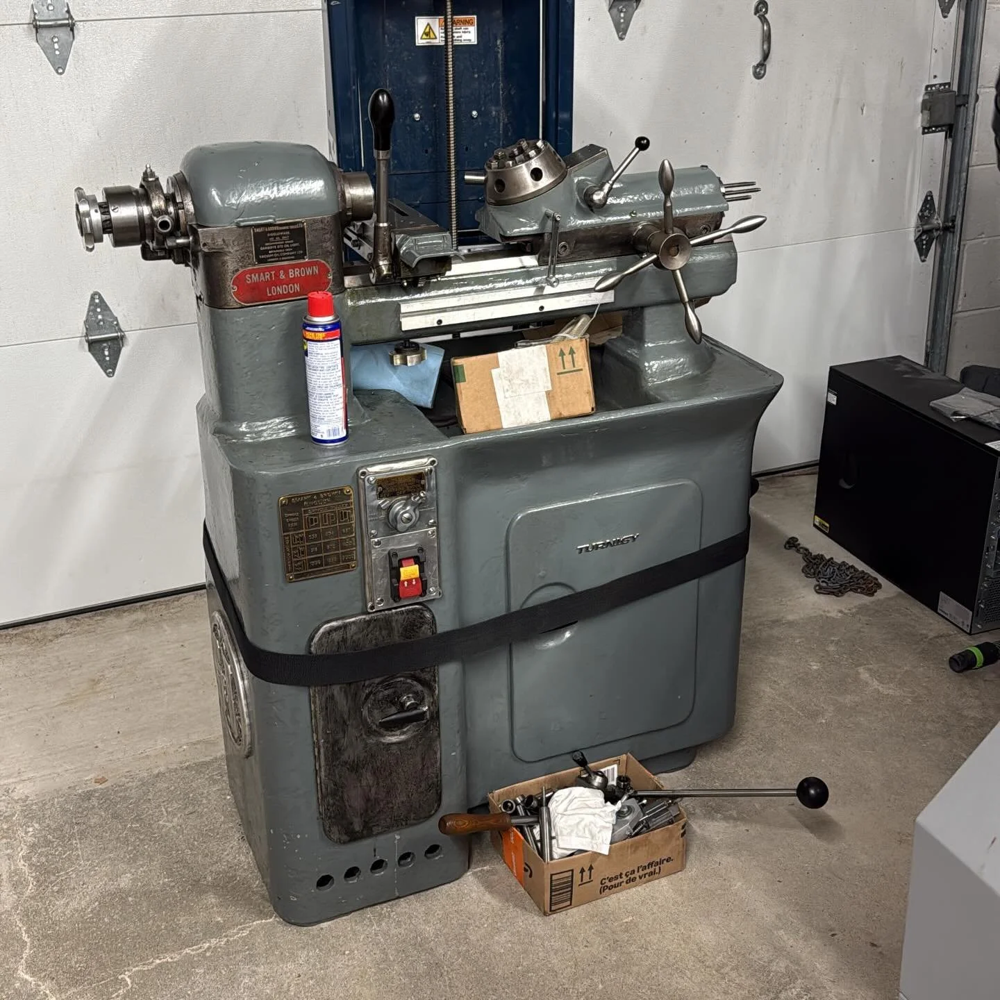 New toy to play with!  Always wanted a turret lathe. #penmaker