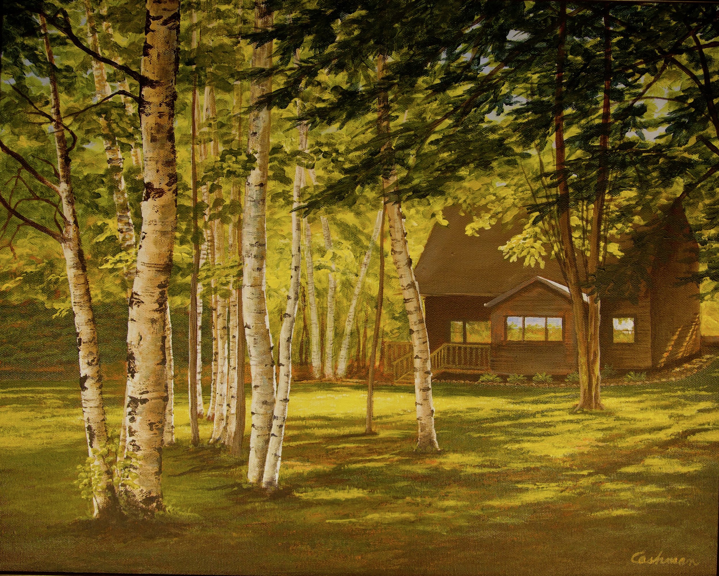 Cabin in the Birches