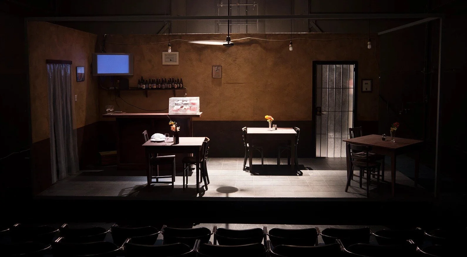 STRANGE MEN at the Wagner New Play Festival, University of California, San Diego (Set and Photo: Anna Robinson)